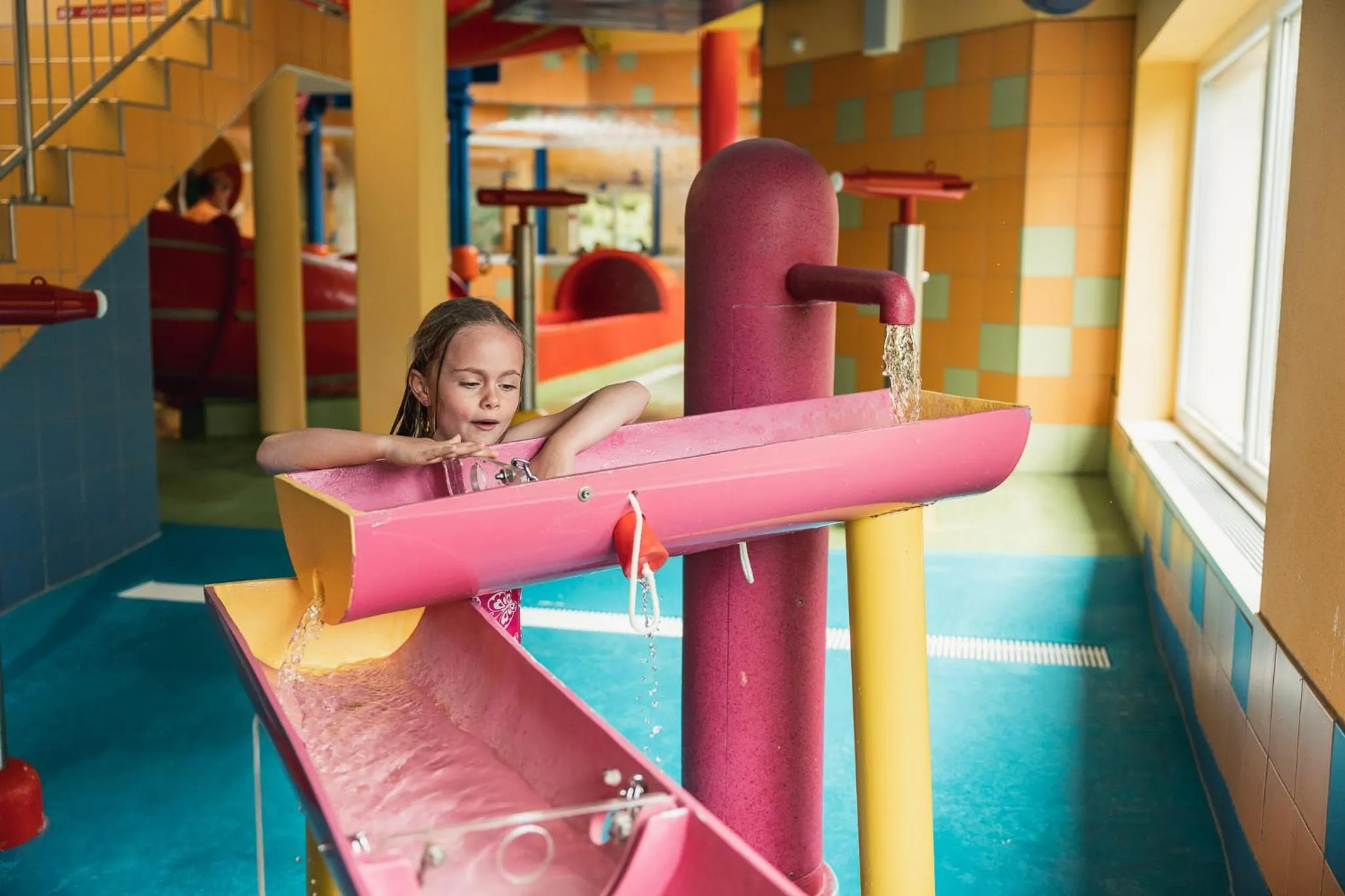Swimming pool in Alpenpark Resort Superior