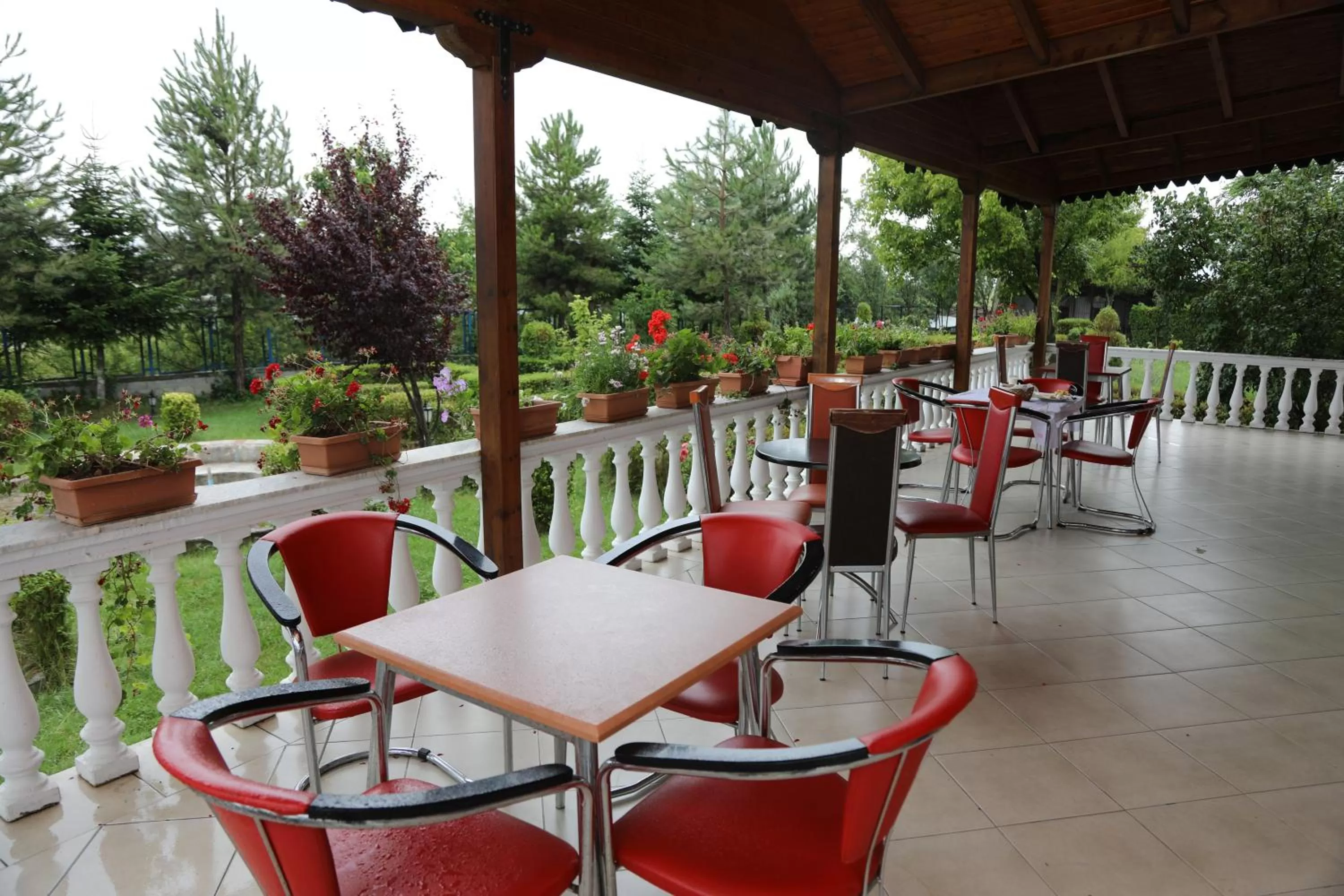 Restaurant/places to eat in Hotel Villa Kabashi