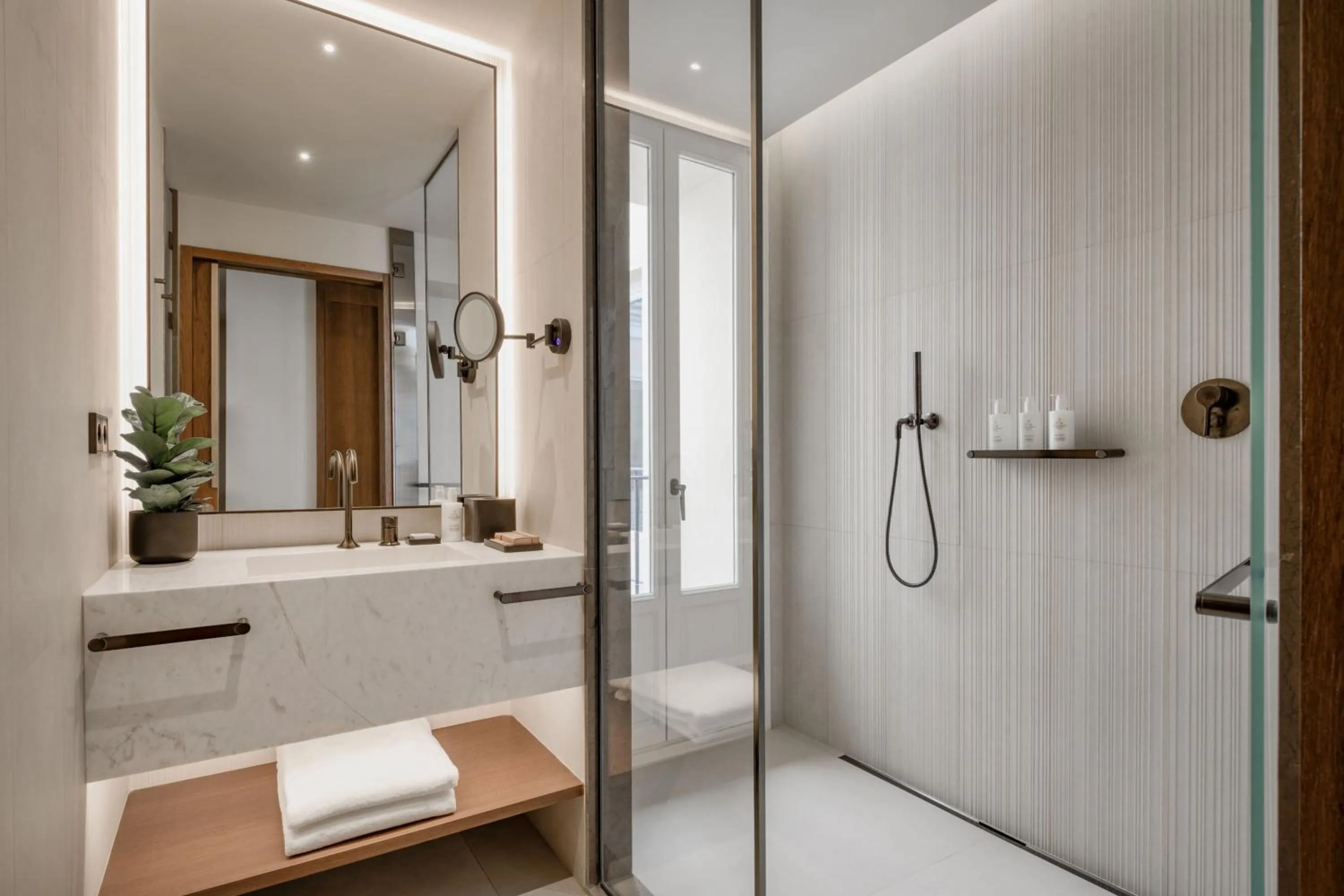 Bathroom in JW Marriott Hotel Madrid