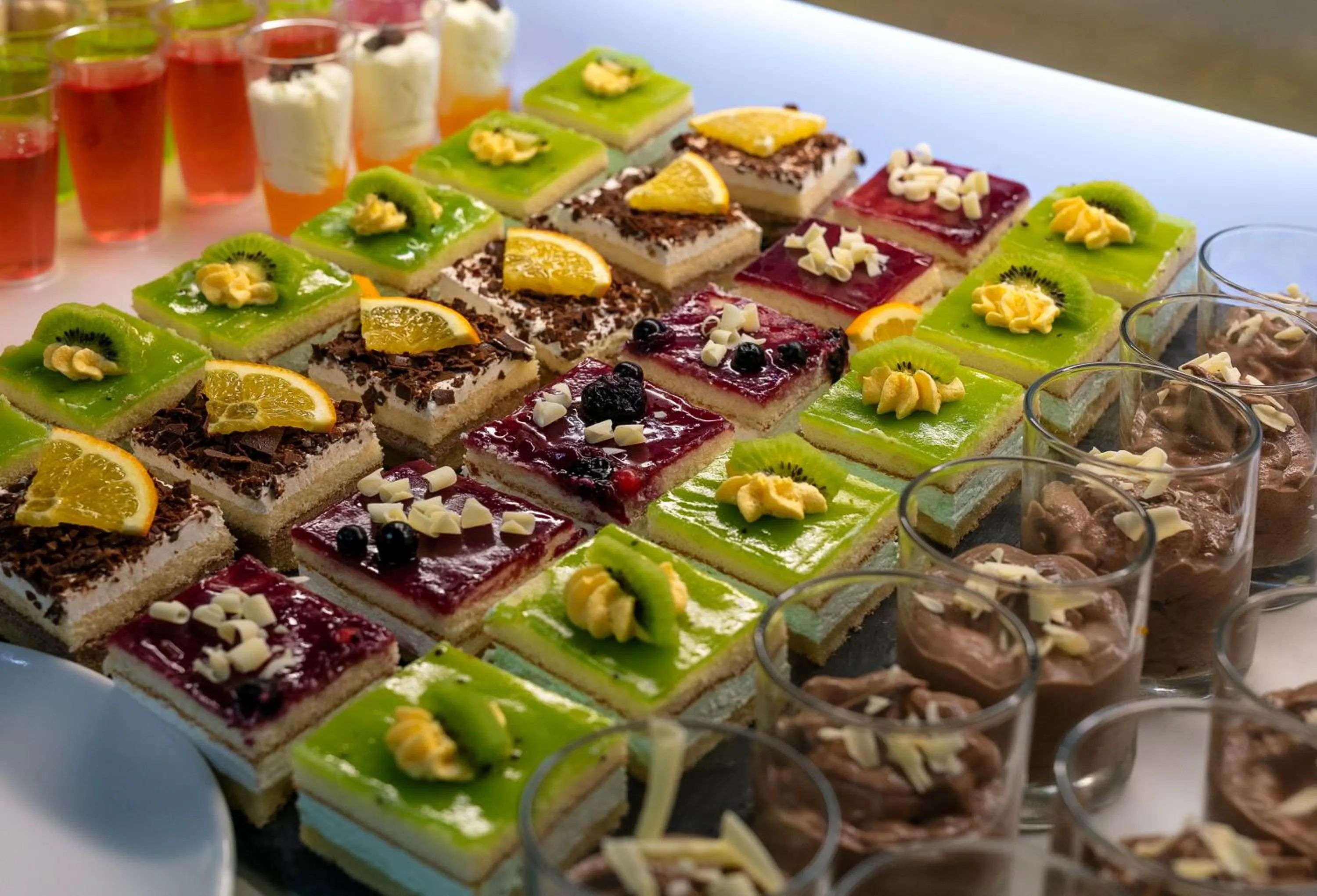 Food and drinks in Hotel Olympus