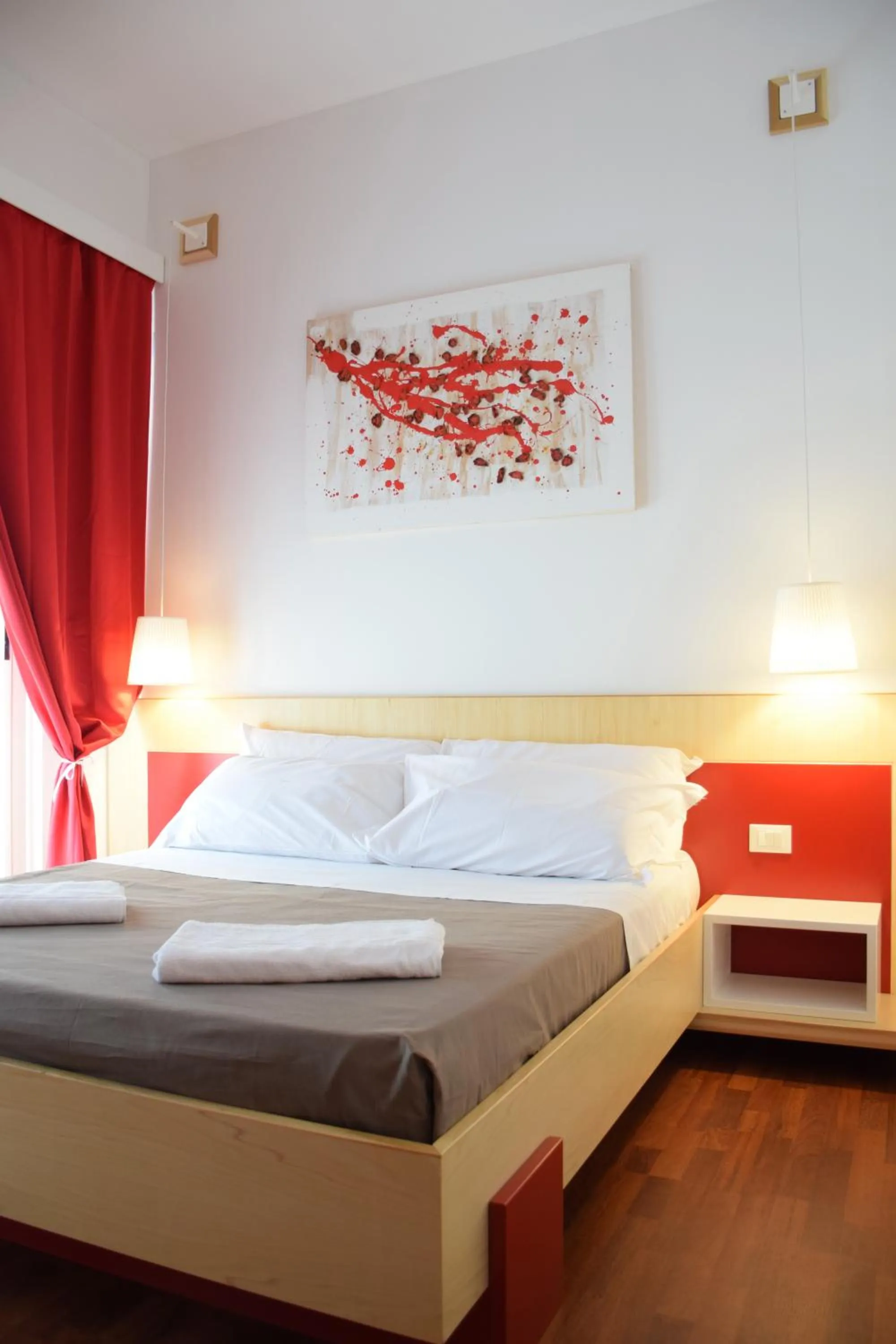 Bed in Bio Hotel Palermo