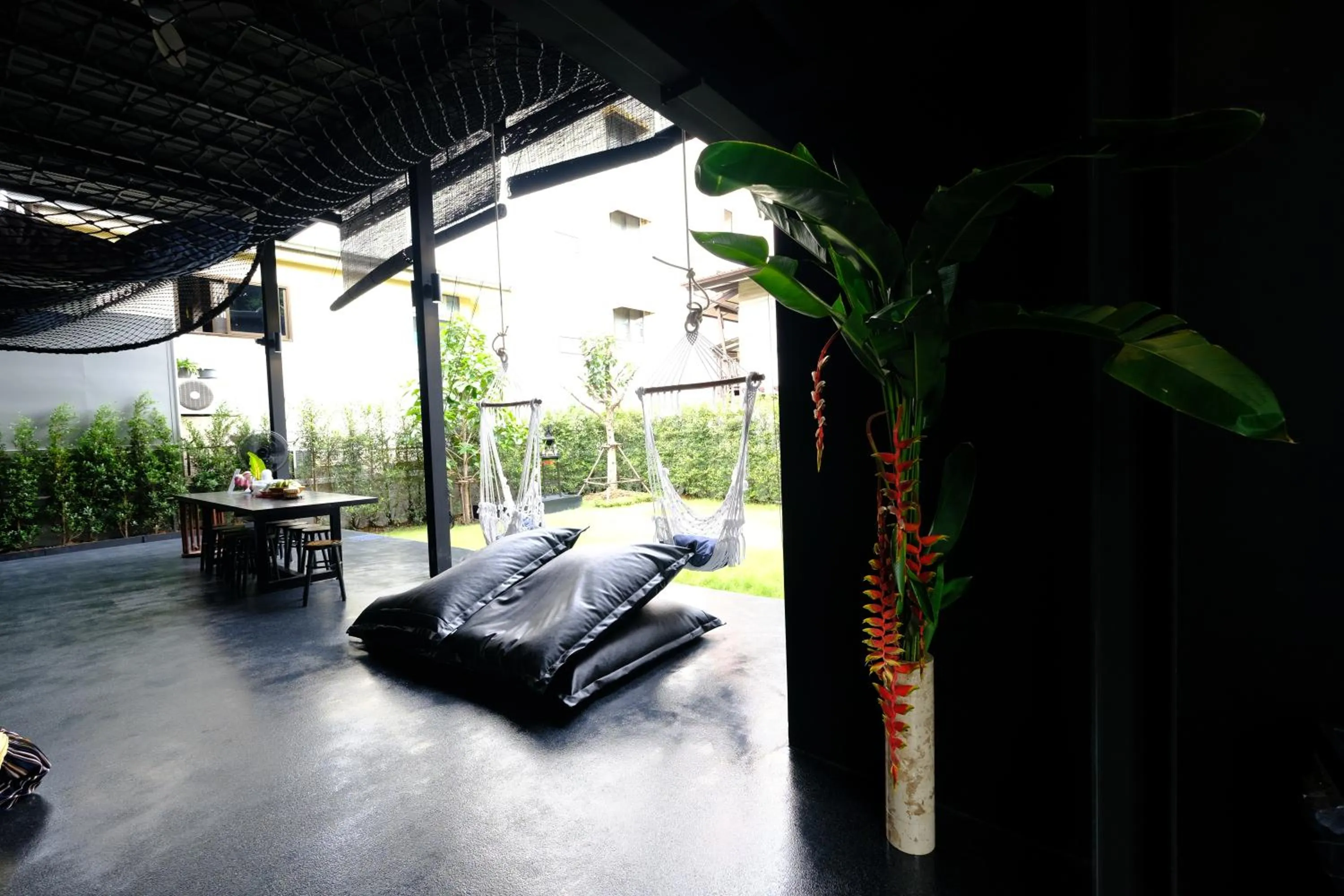 Garden in Kloem Hostel