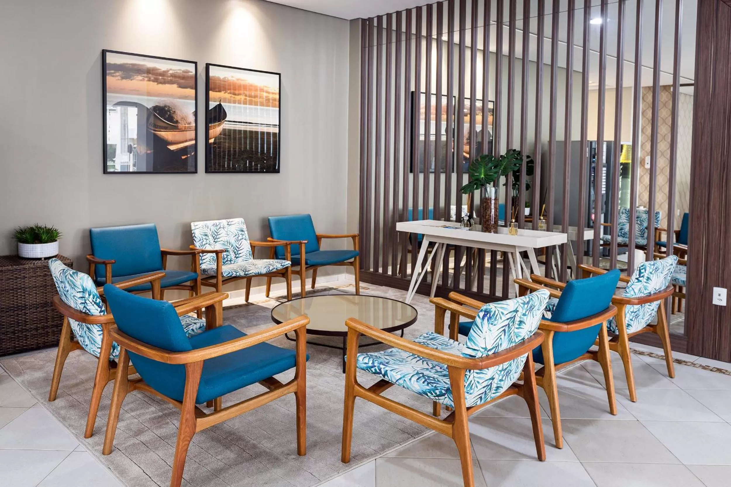 Lobby or reception in Hotel Bella Camboriú