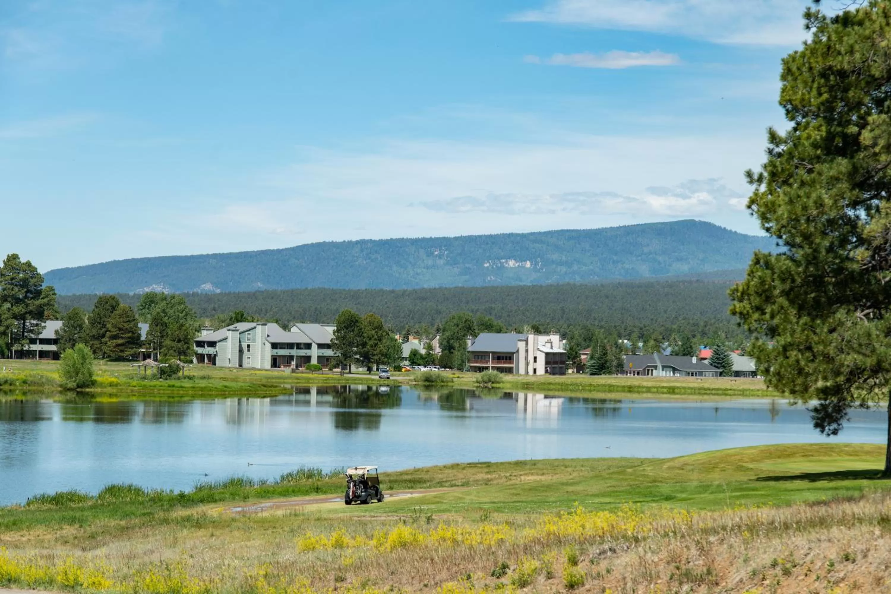 Golfcourse in Hillside Inn Pagosa