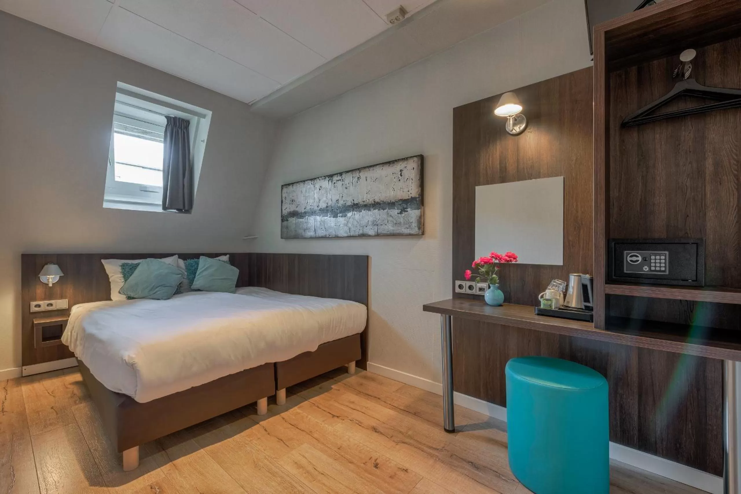 Bed in Hotel Damsquare