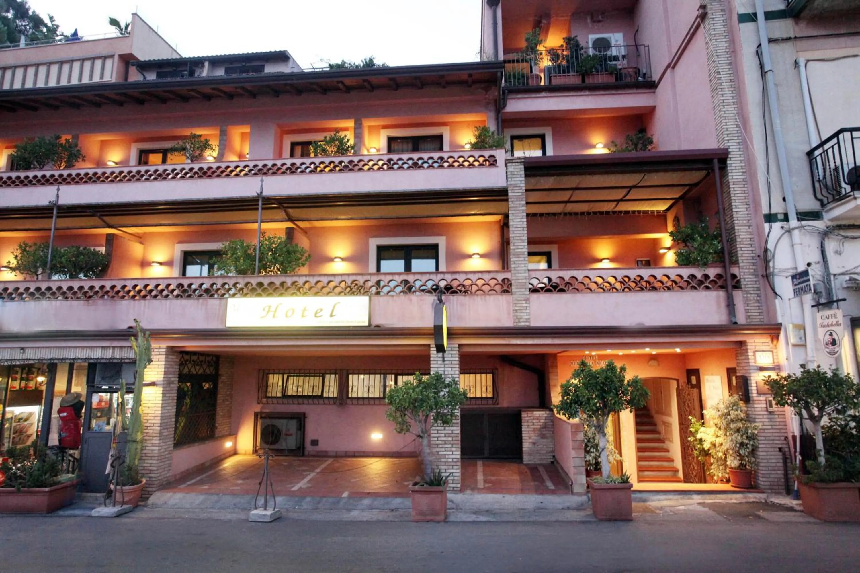 Facade/entrance in Mendolia Beach Hotel
