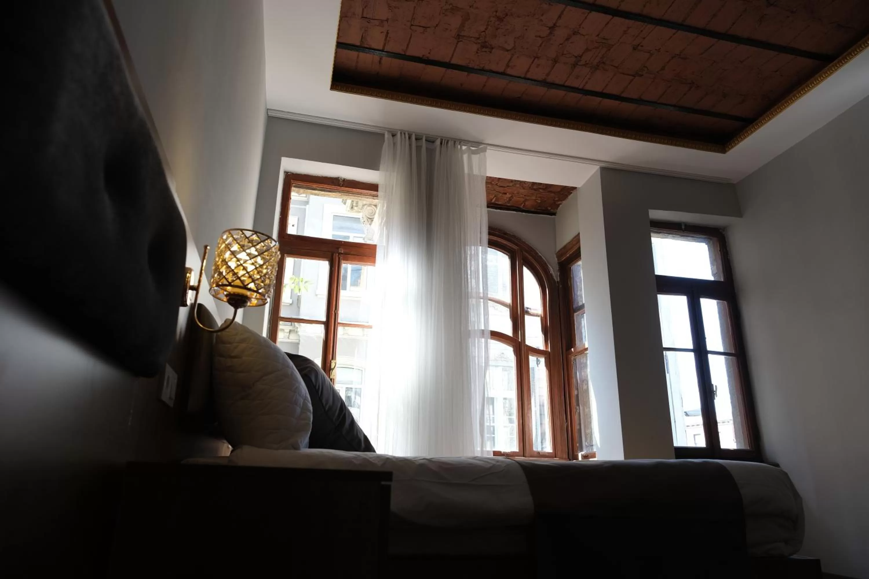 bunk bed in Adamantides Hotel