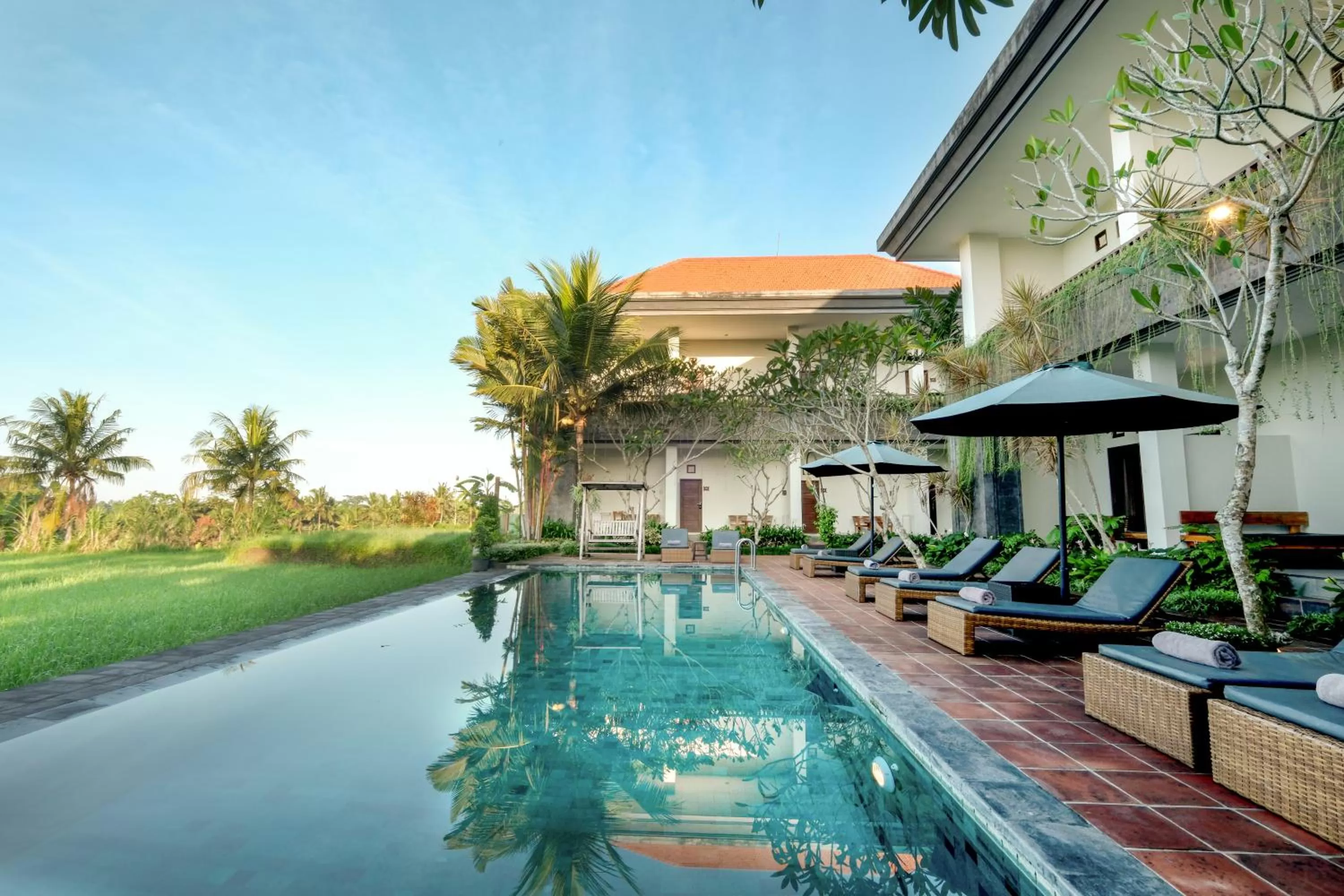 Swimming pool in Artini Bisma Ubud Hotel