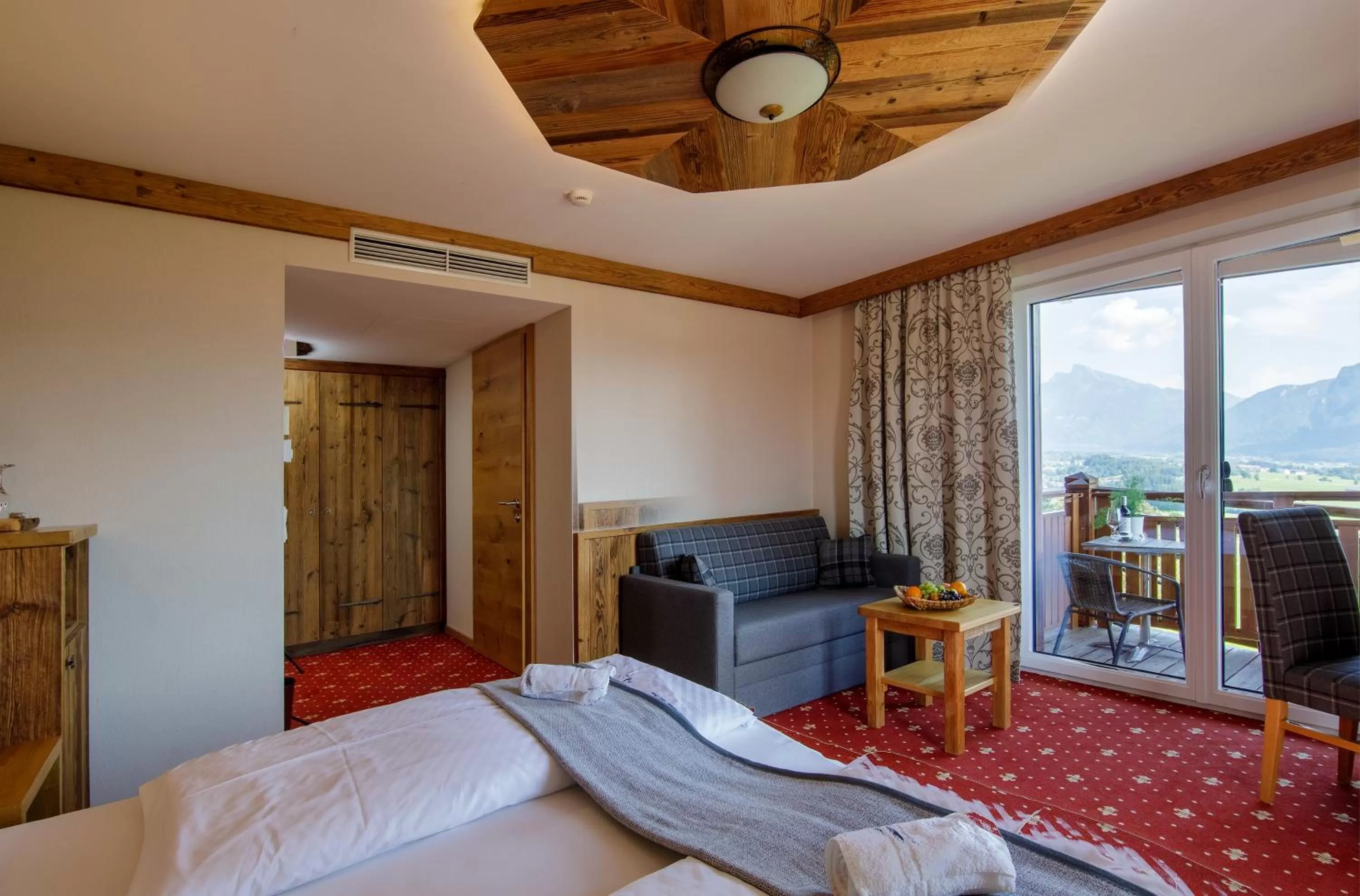 Bedroom in Panorama Hotel Gasthof Leidingerhof