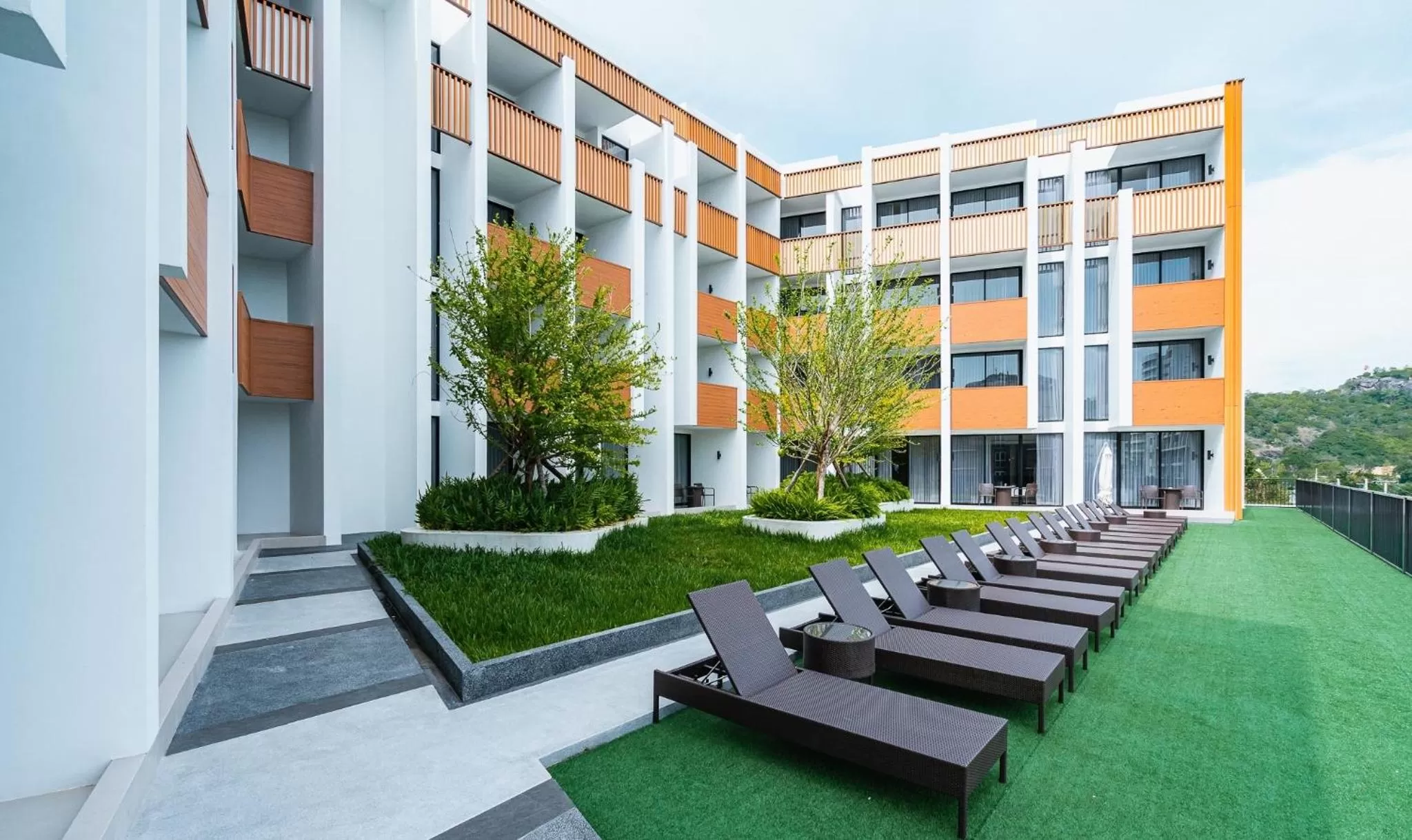 Garden view in iSanook Resort & Suites Hua Hin