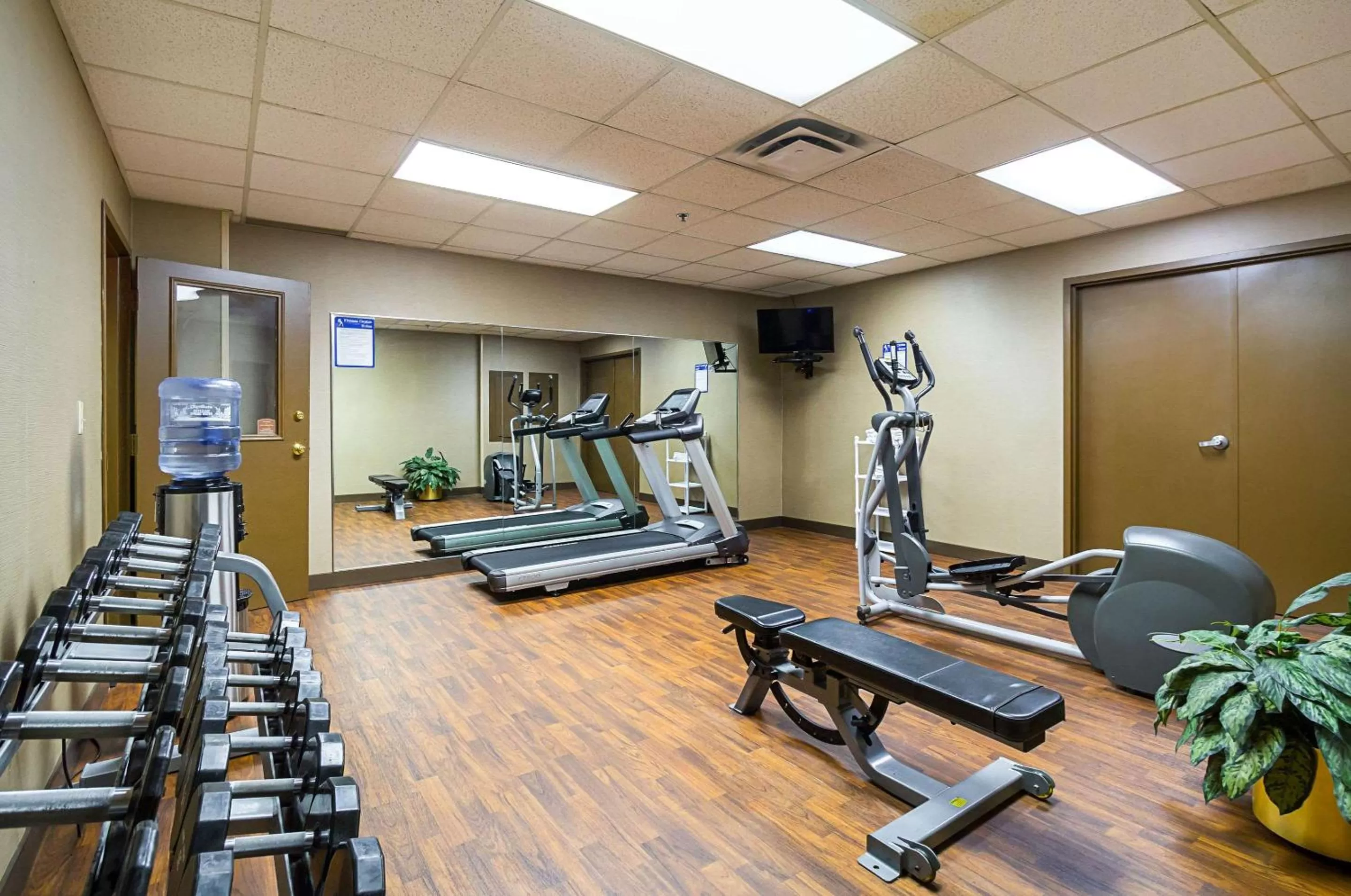 Fitness centre/facilities in Comfort Inn Cleveland Downtown