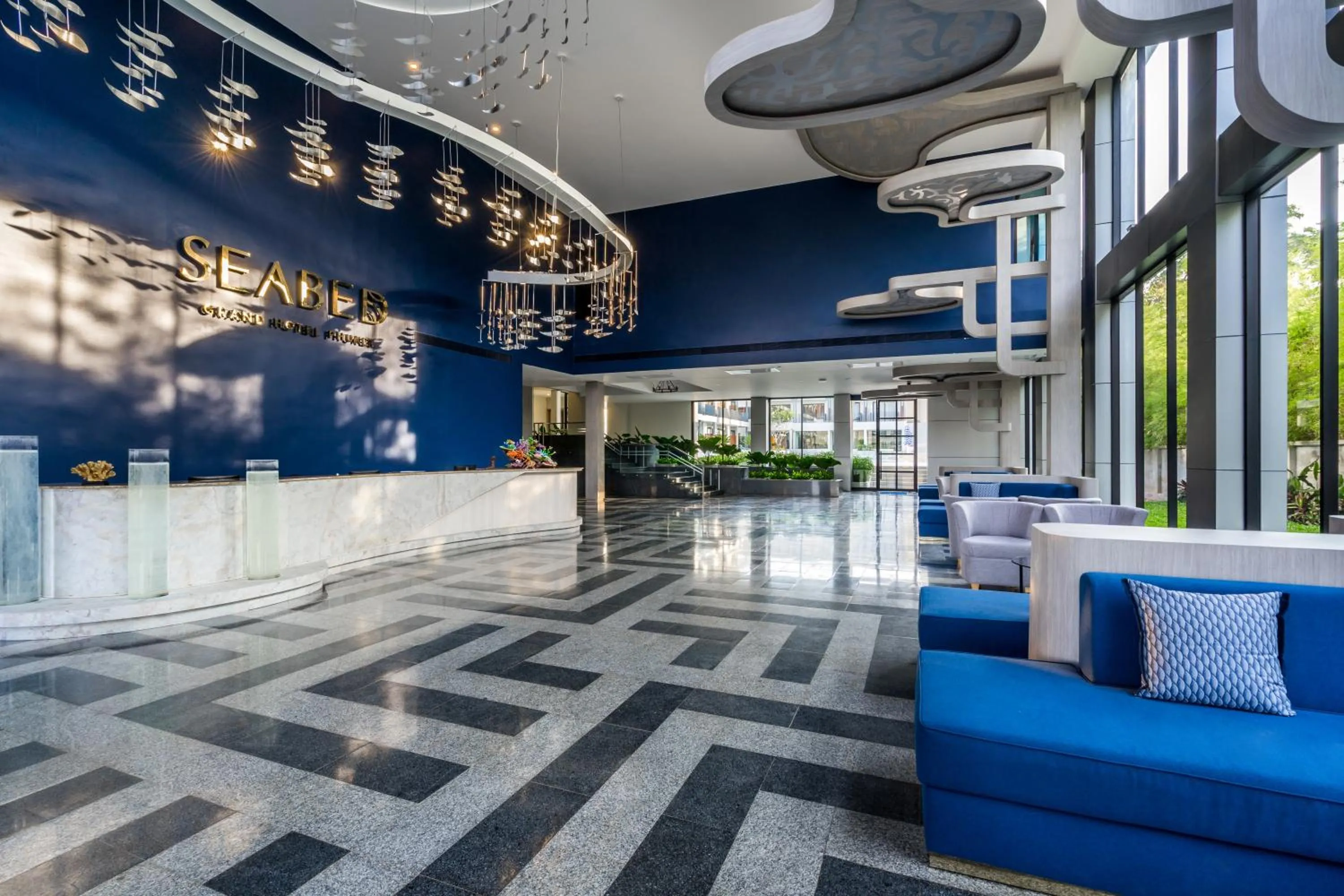 Lobby or reception in Seabed Grand Hotel Phuket - SHA Extra Plus