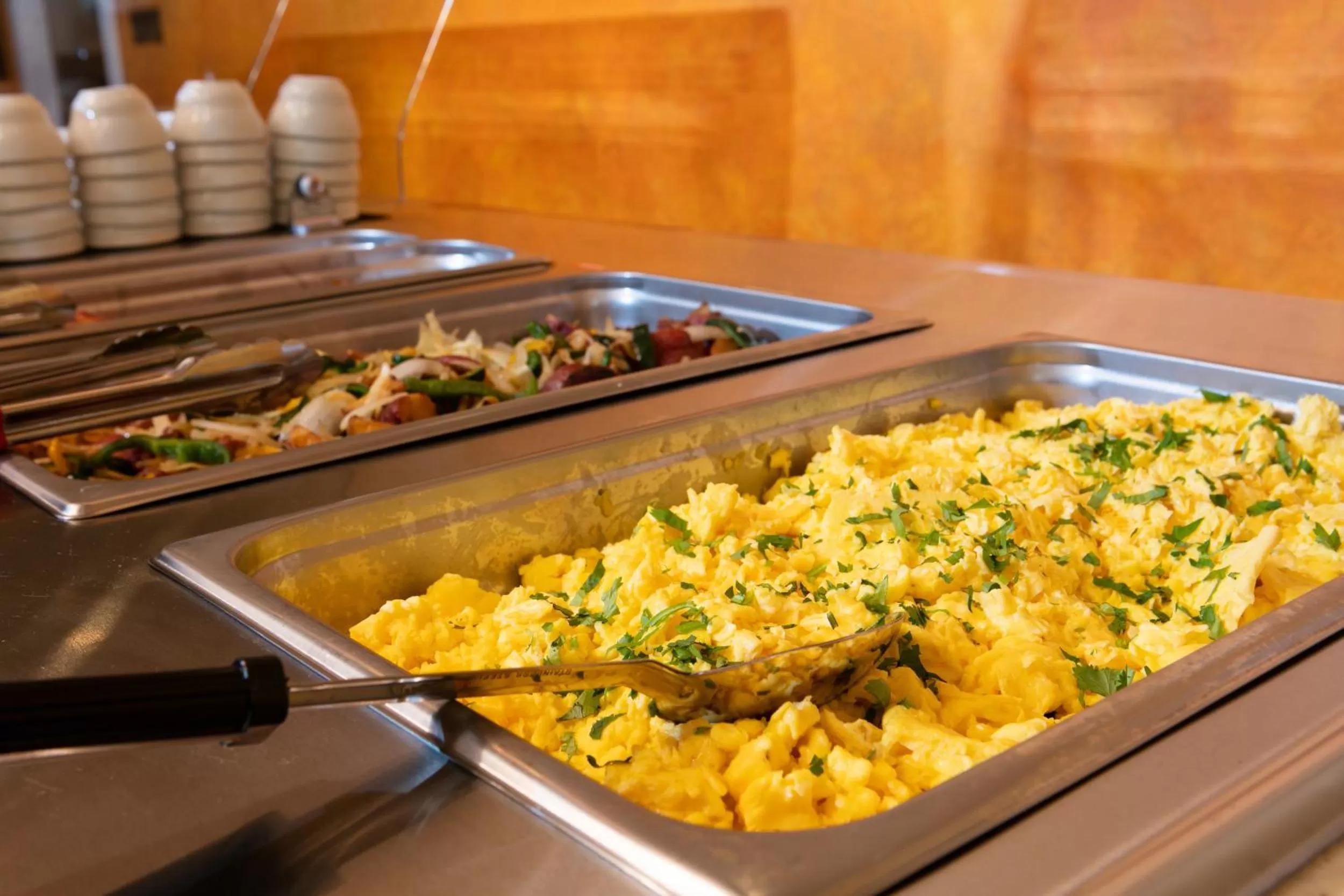 Continental breakfast in Red Lion Hotel Orlando Lake Buena Vista South- Near Disney