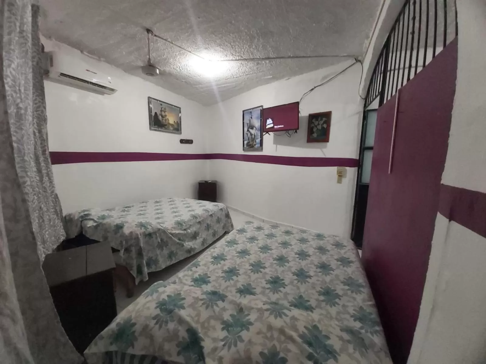 Bed in Hotel Ayalamar Manzanillo