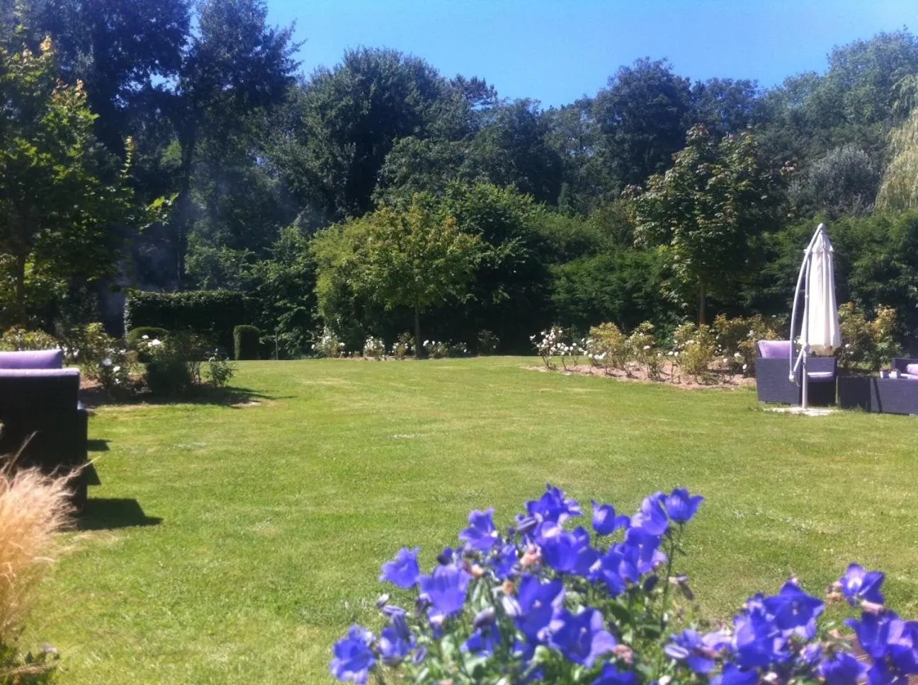 Garden in Les Jardins d'Ulysse, The Originals Relais Le Touquet