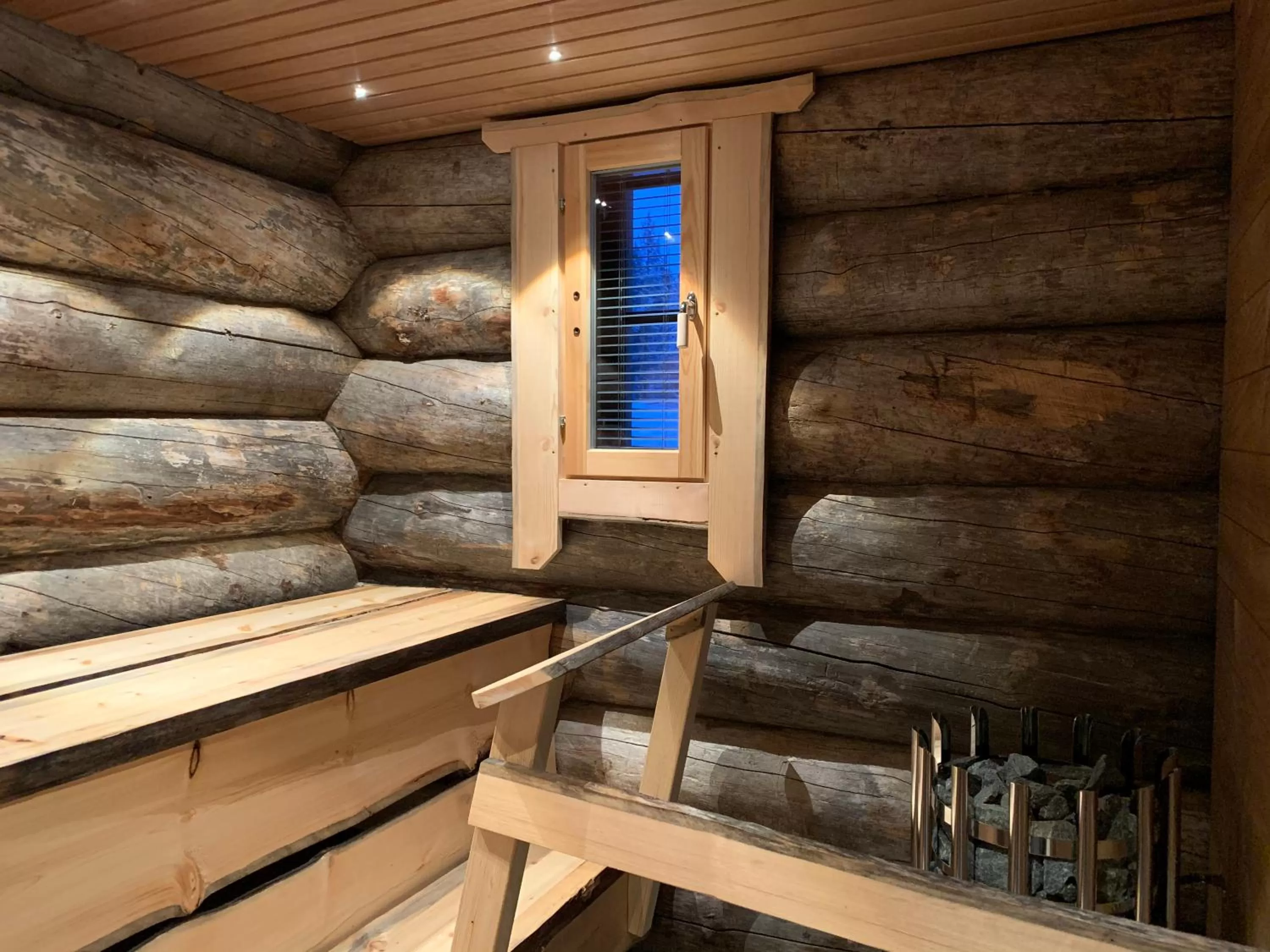 Sauna in Wilderness Hotel Nangu & Igloos