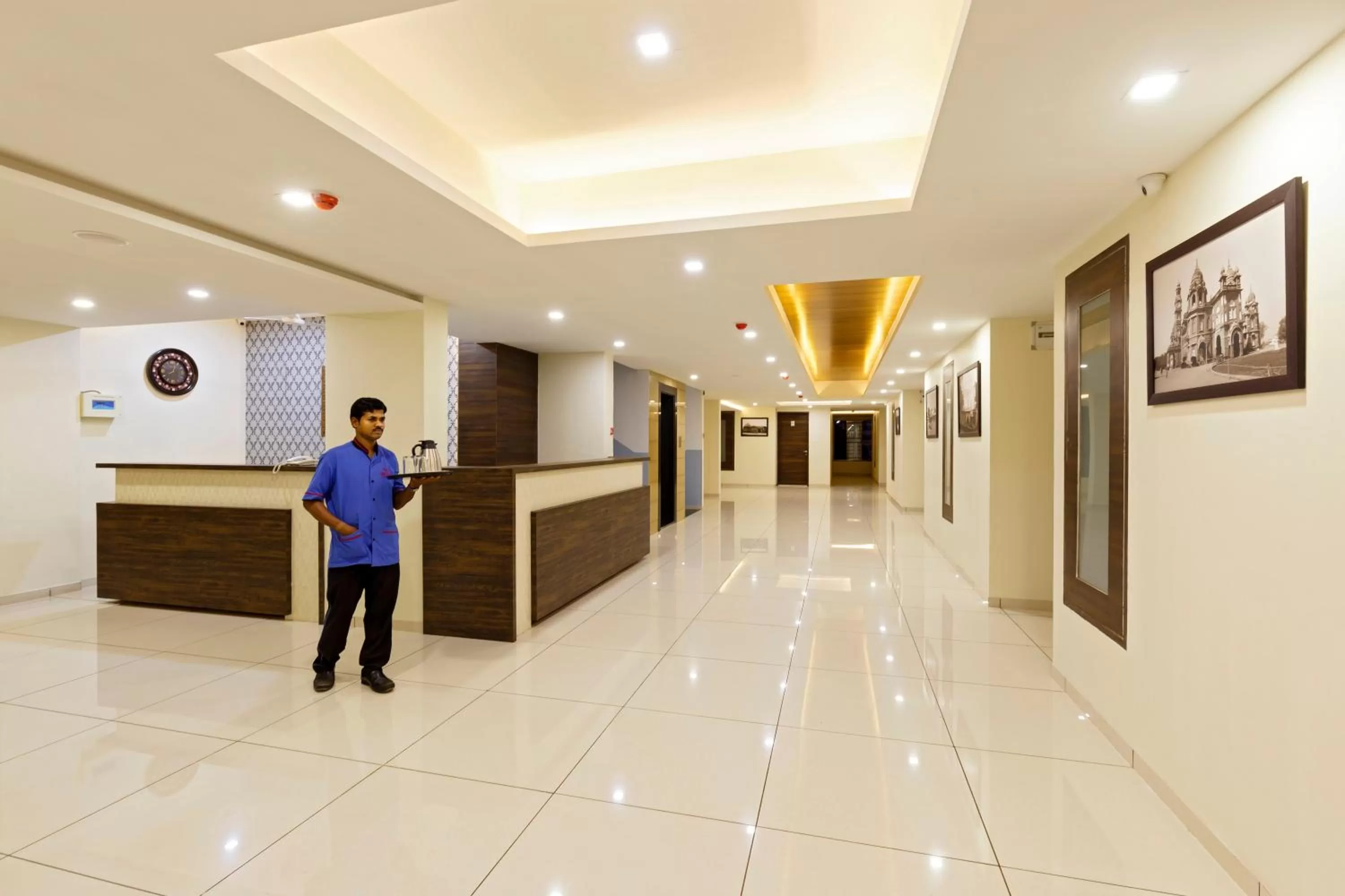 Lobby or reception in Hotel Galaxy Inn Kolhapur