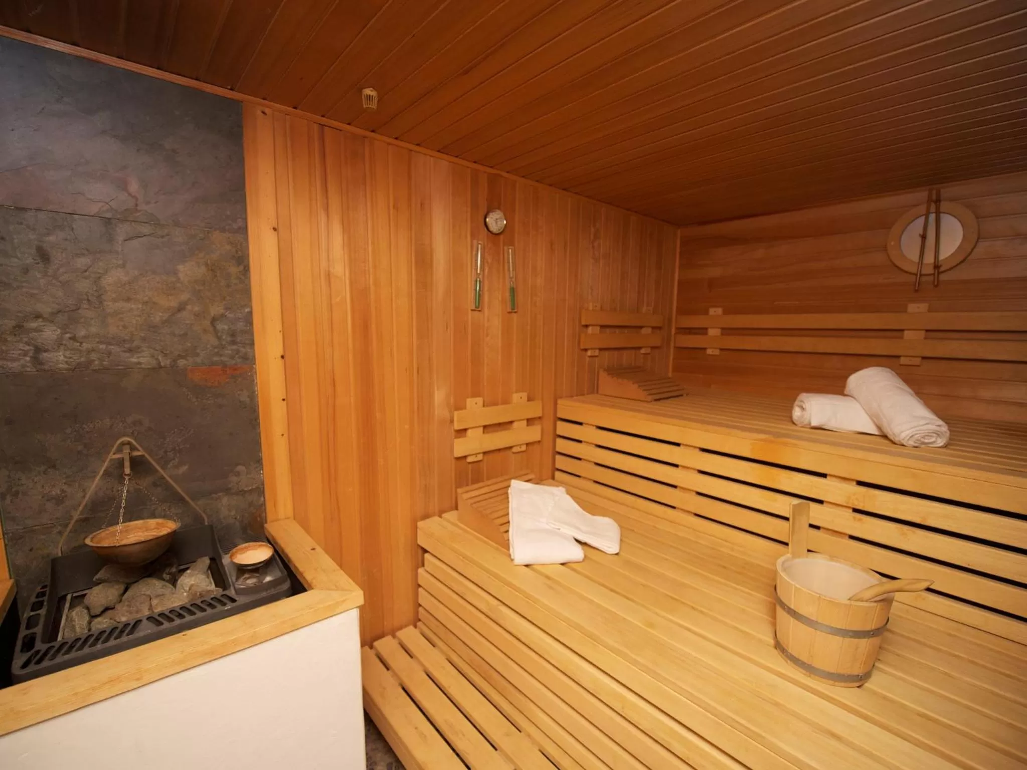 Sauna in DORMERO Schlosshotel Reichenschwand