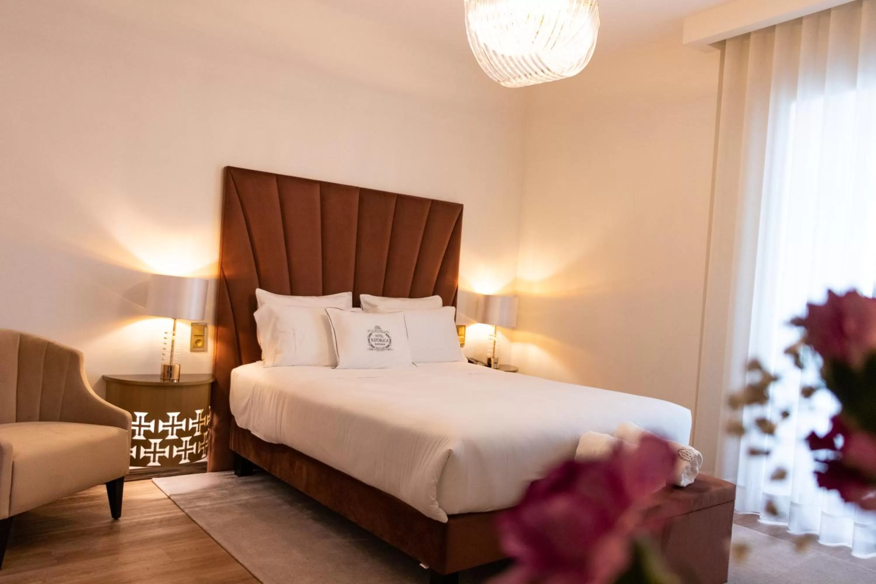 Bed in Hotel República Boutique Hotel