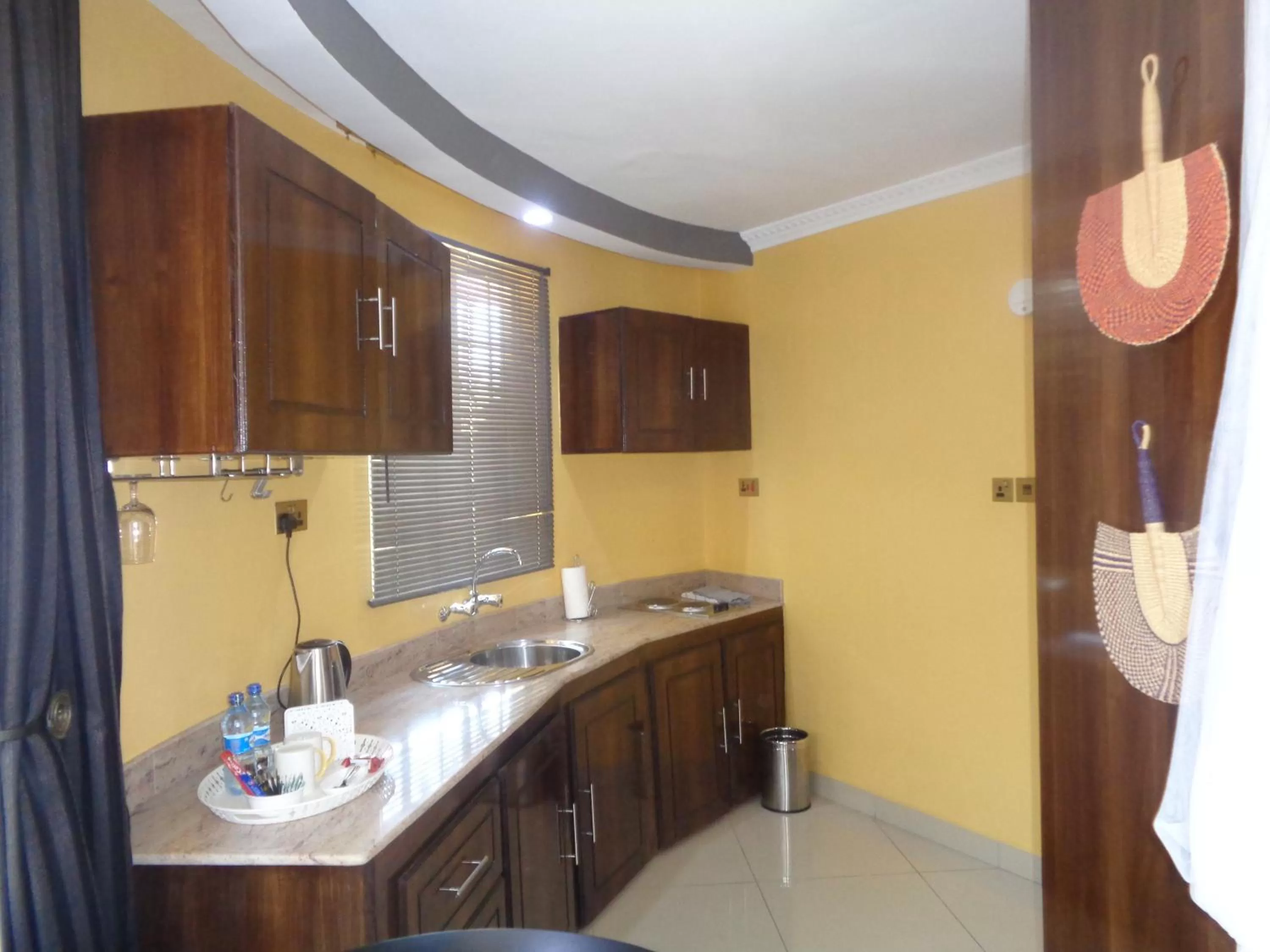 Communal kitchen in The Clarice House