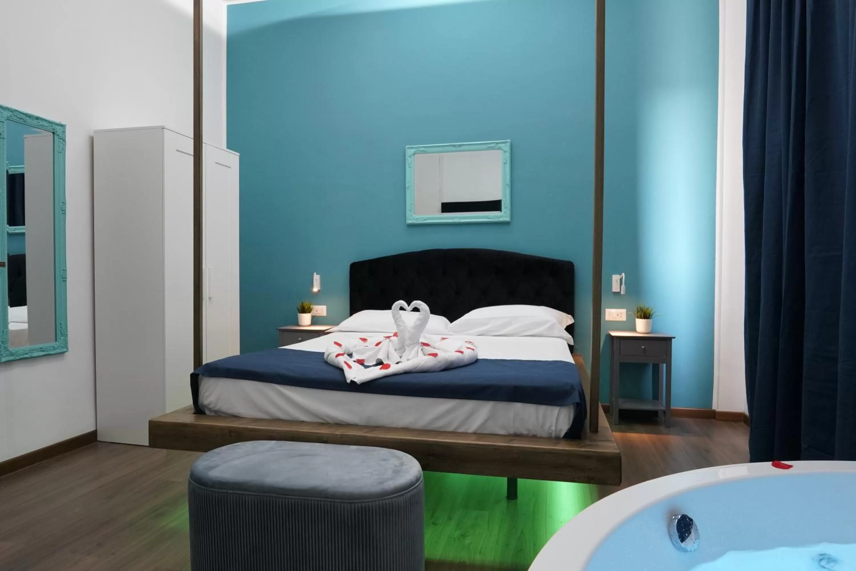 Bed in Airport suite