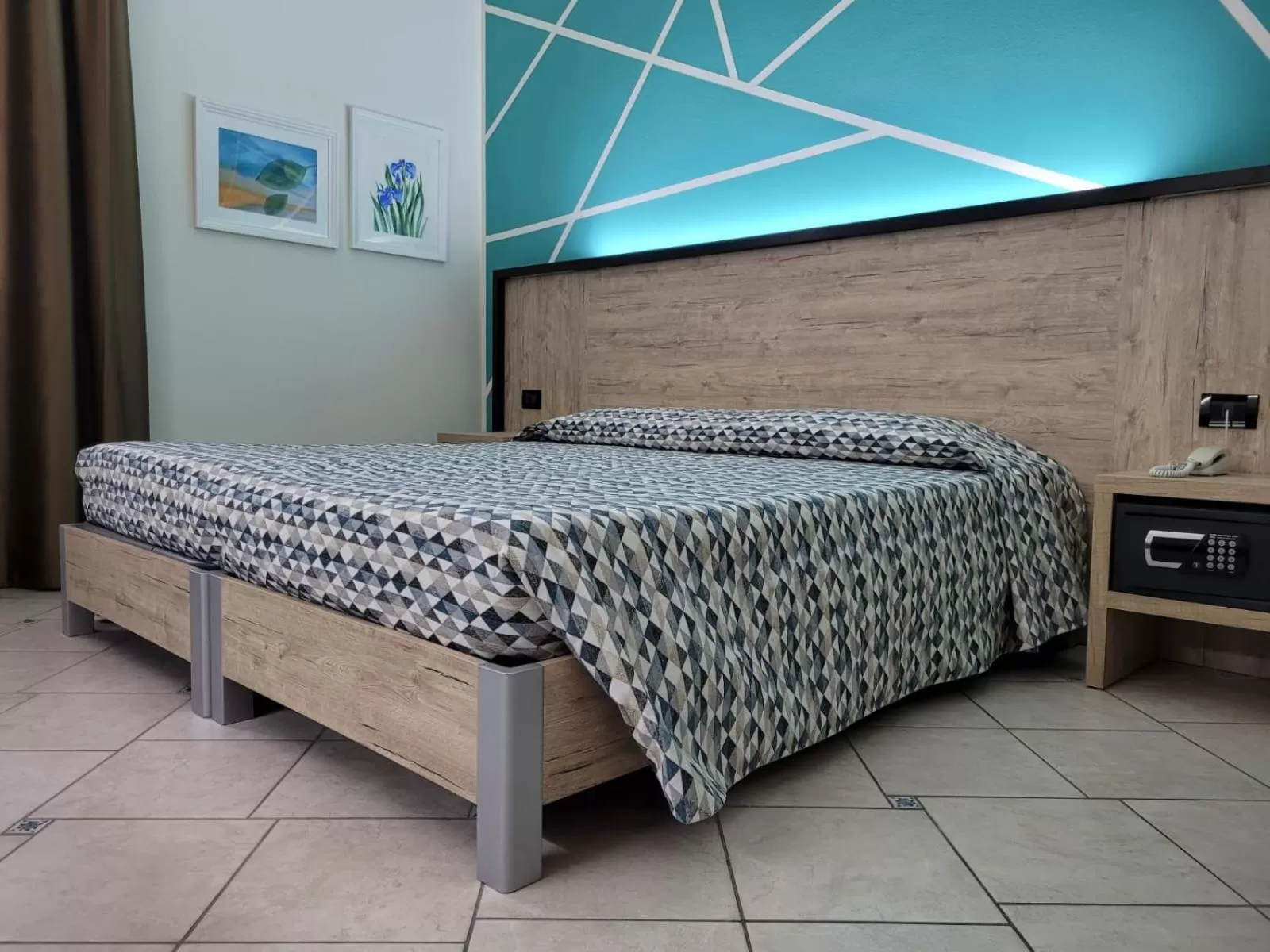 Bed in Maritan Hotel & Spa