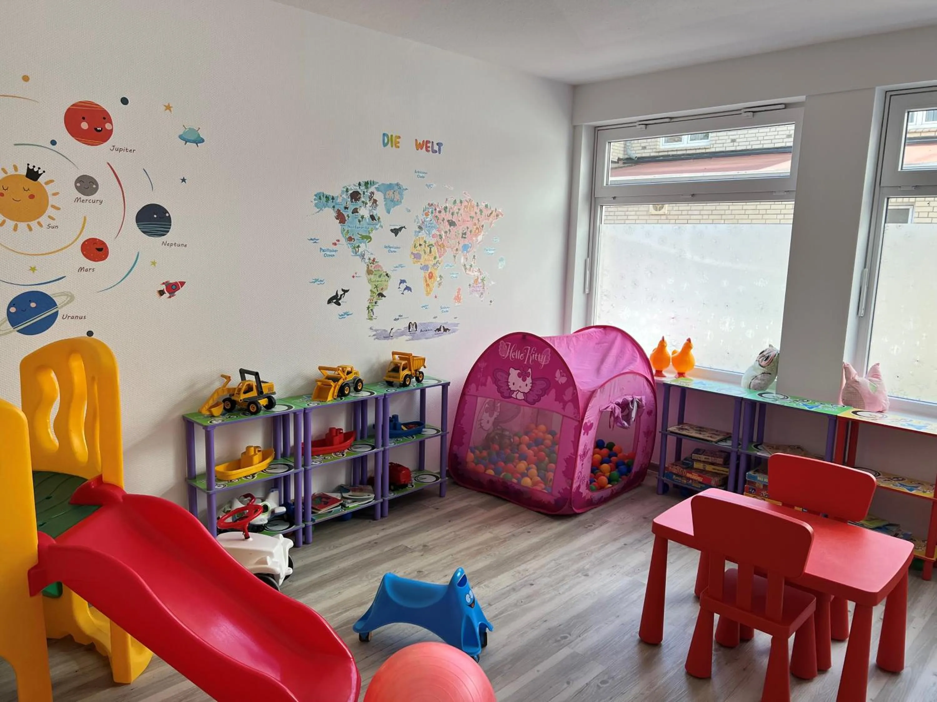 Children play ground in Nordsee Hotel Borkum