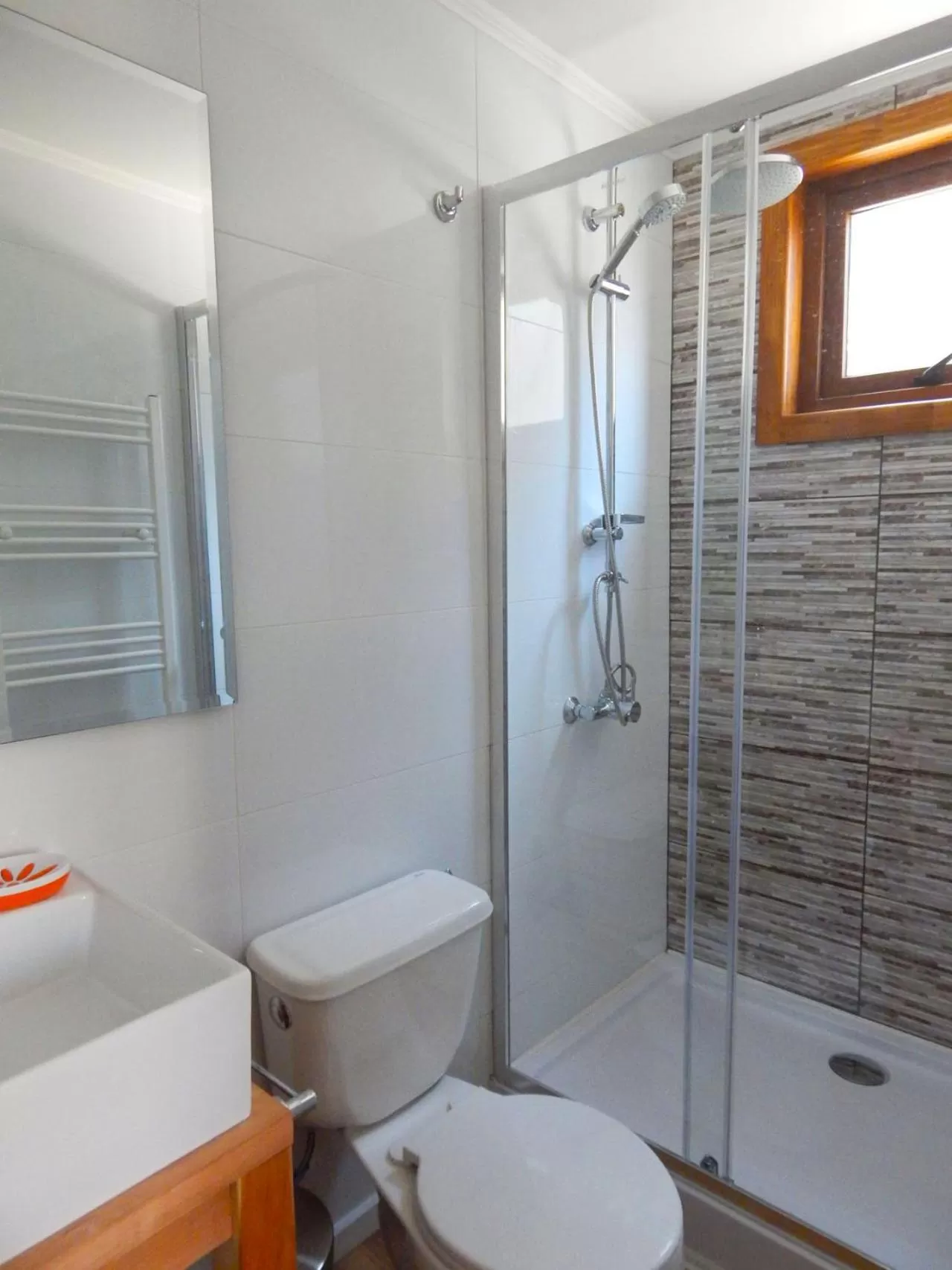 Shower, Bathroom in Hostal Buenavista Patagonia