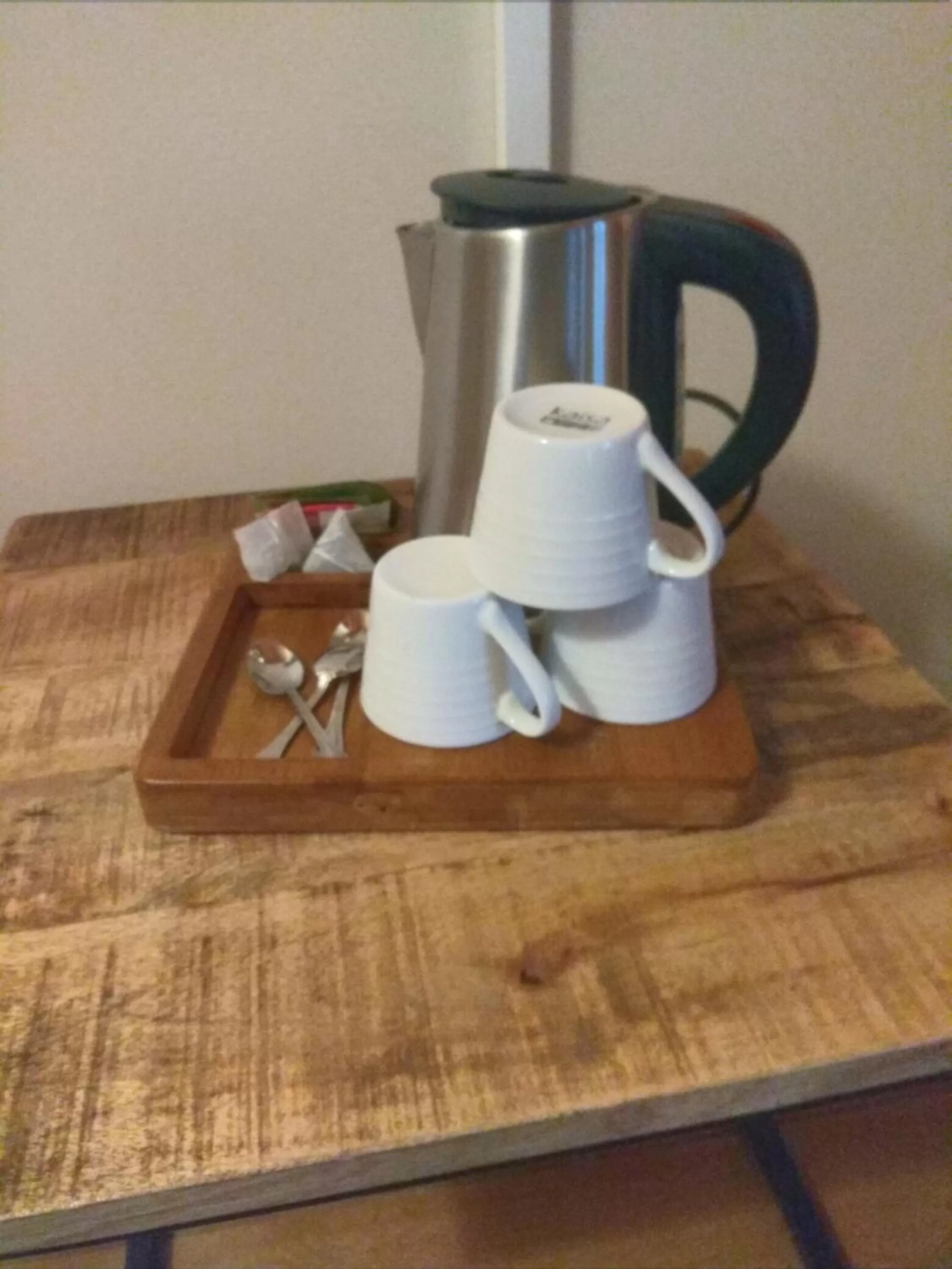 Coffee/tea facilities in B&B Ferme Château de Laneffe