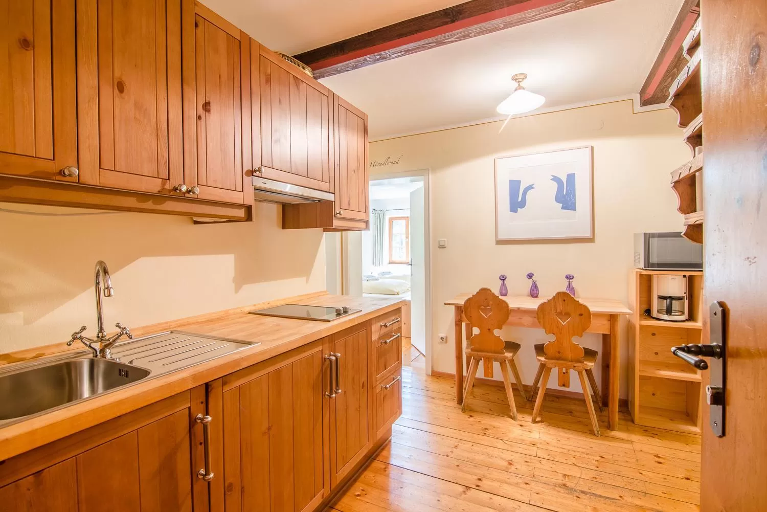 Kitchen or kitchenette in Berggasthof Butzn Wirt