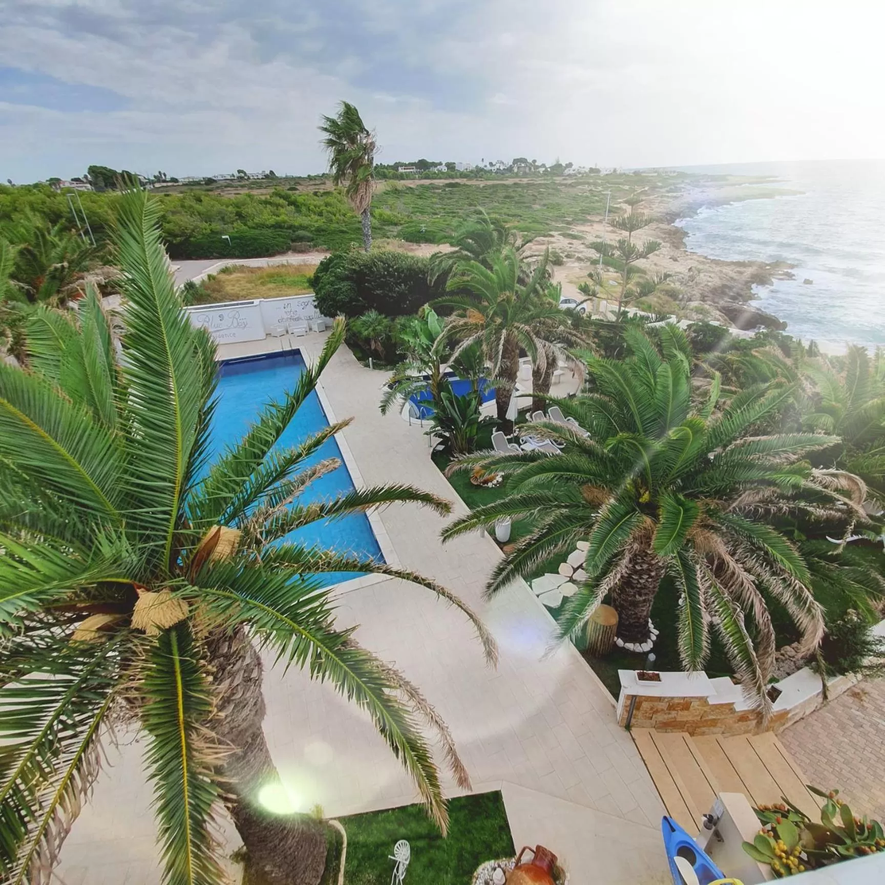 Pool view in BlueBay Residence Resort