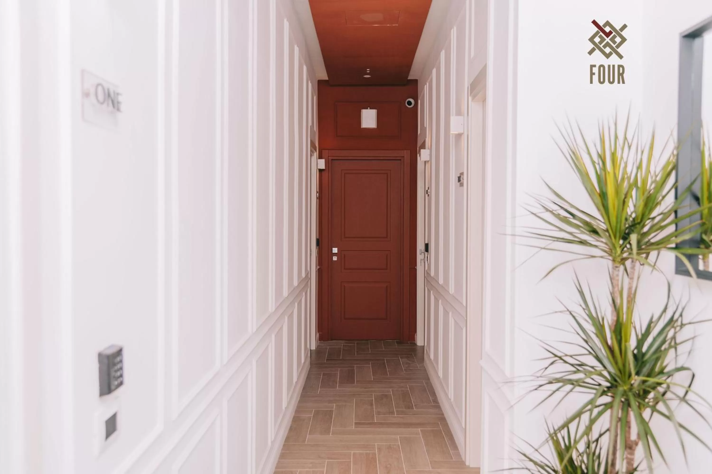 Facade/entrance in Four Pompei