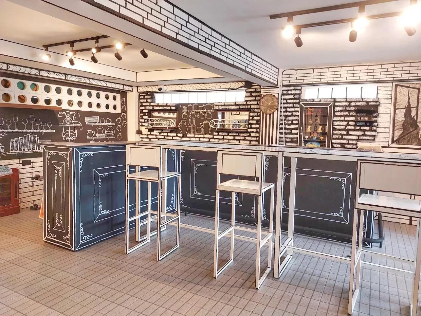 Lobby or reception in RoomQuest Chiang Mai Tha Phae