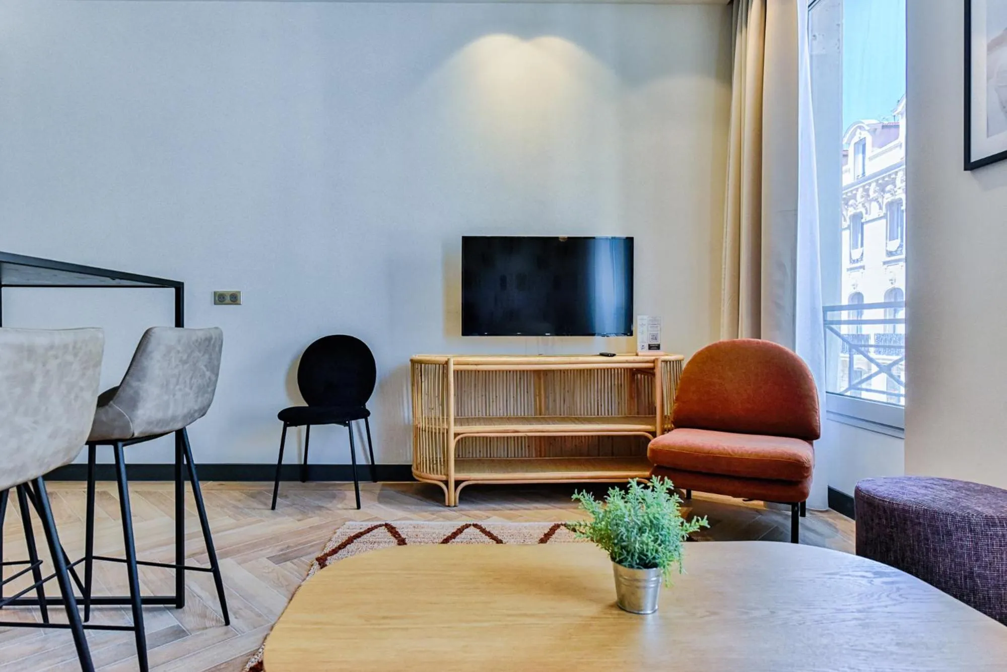 Living room in Florella Croisette Apartment