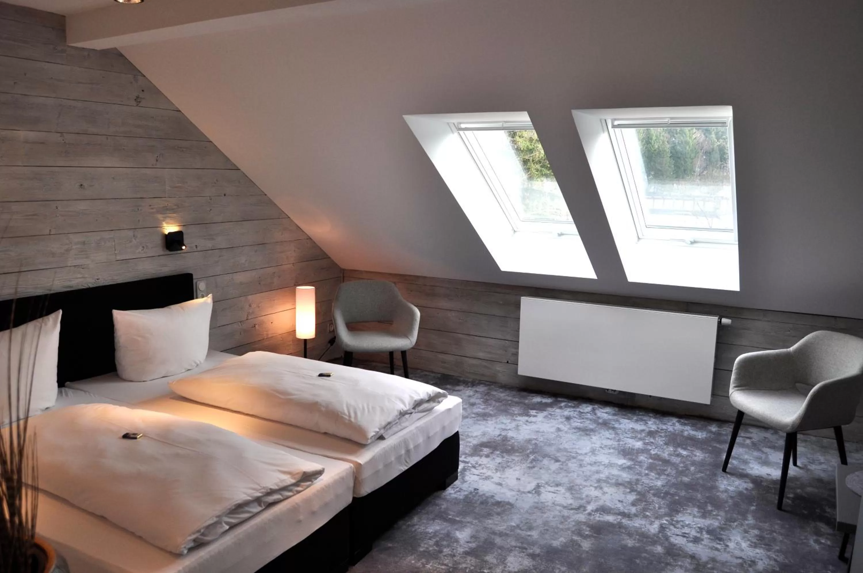 Bedroom, Bed in StrandBerg's Designhotel Viktoria