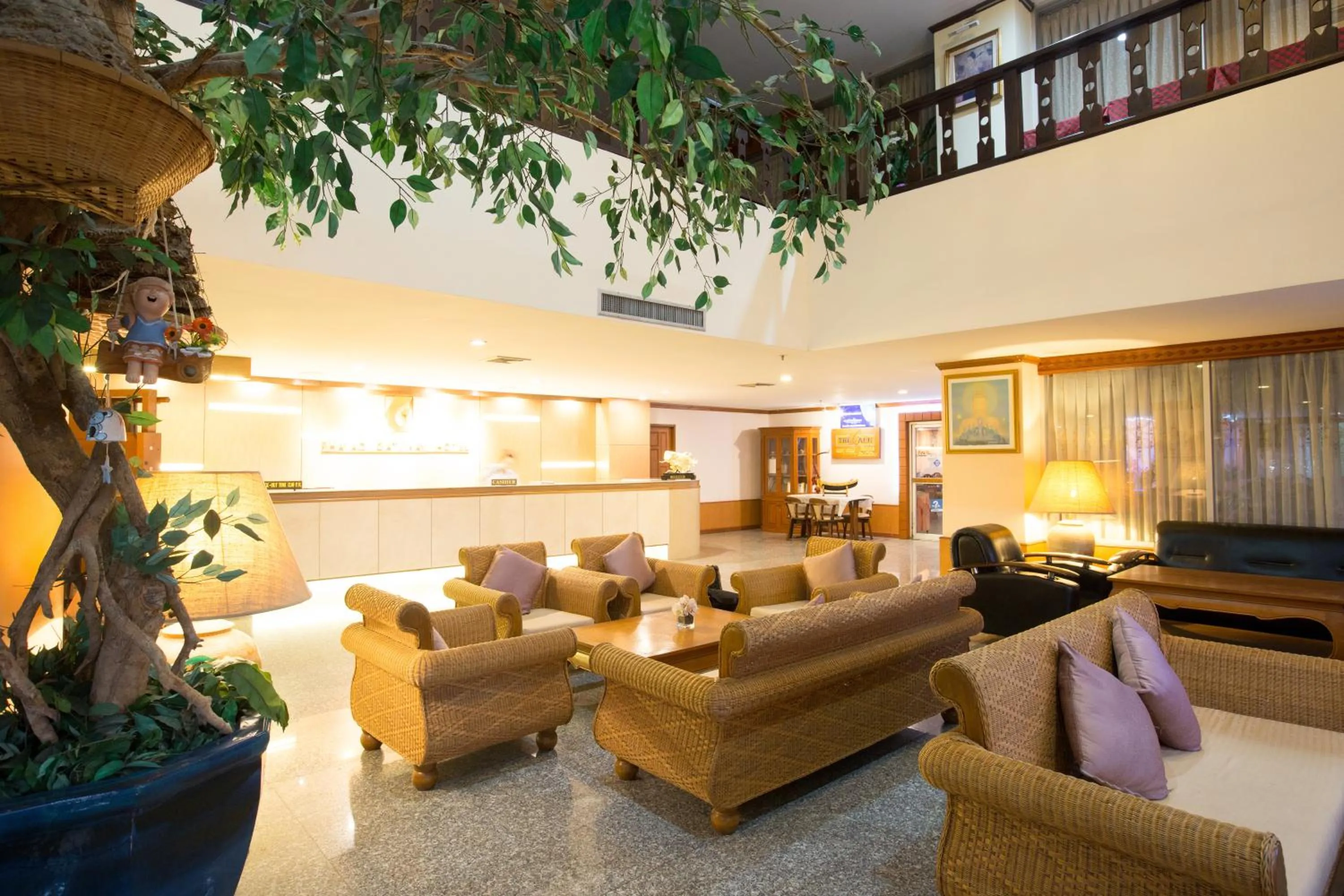 Lobby or reception in Phayao Gateway Hotel