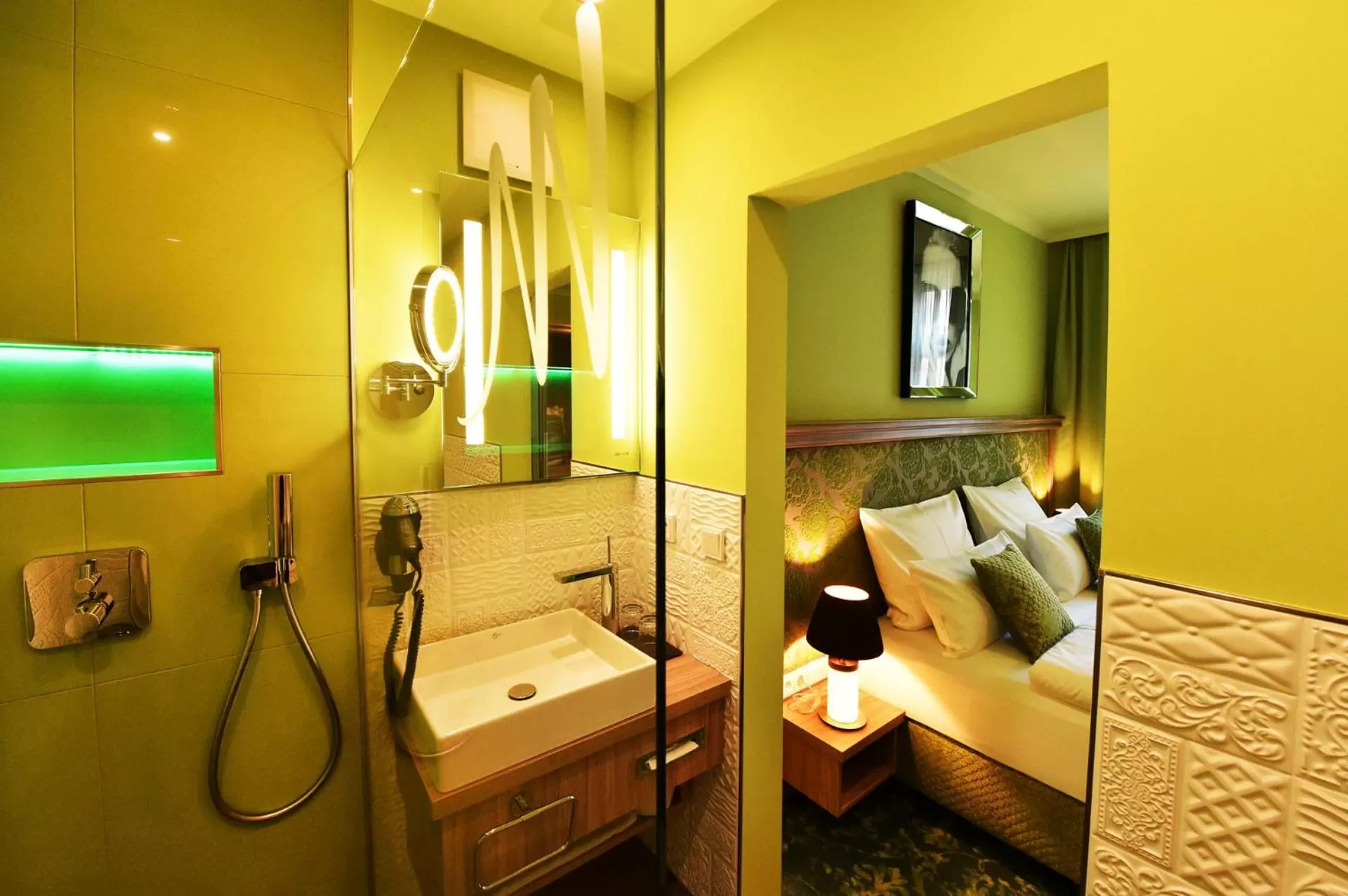 Decorative detail in MOMENTS Boutique Hotel