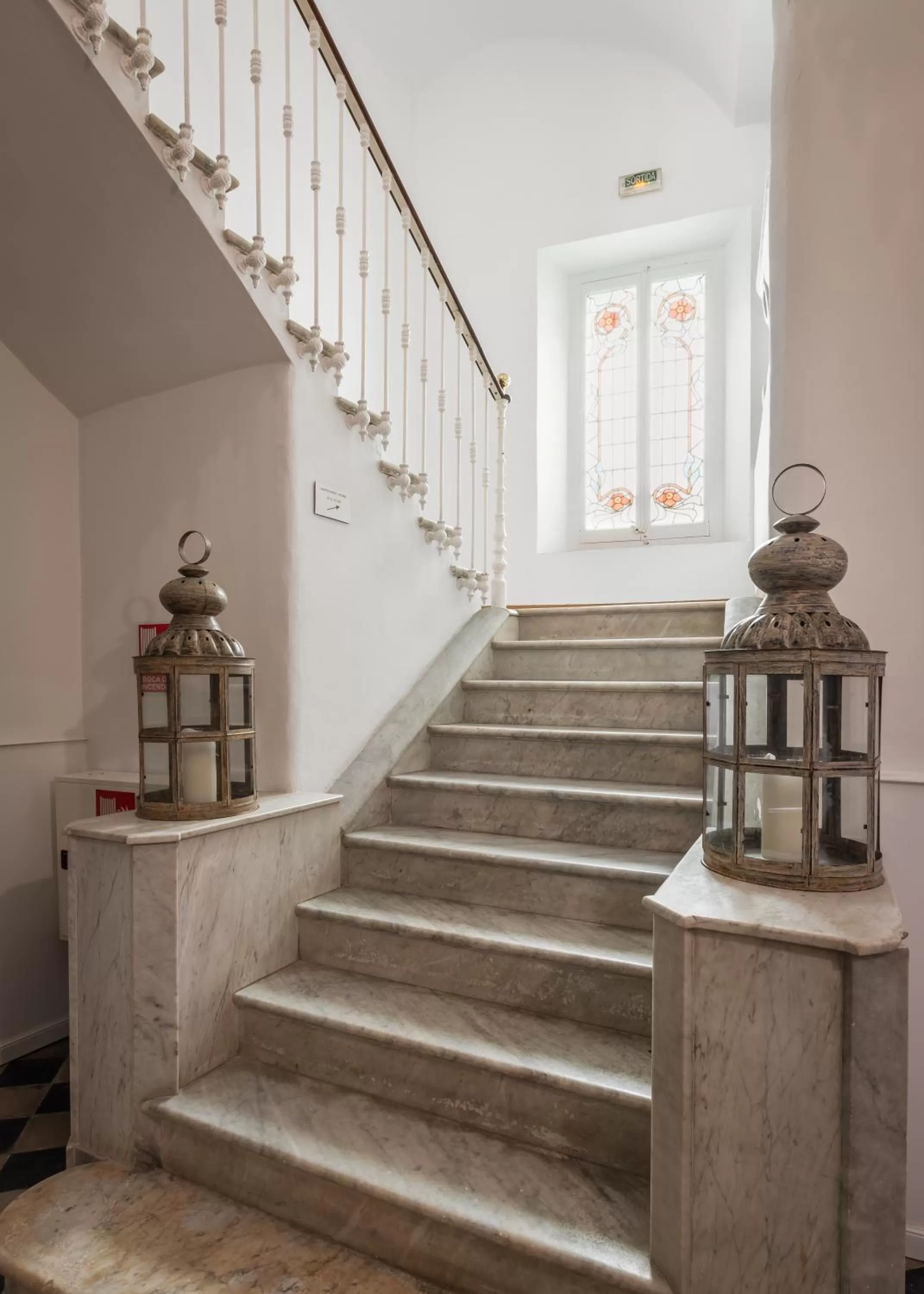 Decorative detail in Hotel Medium Sitges 1883