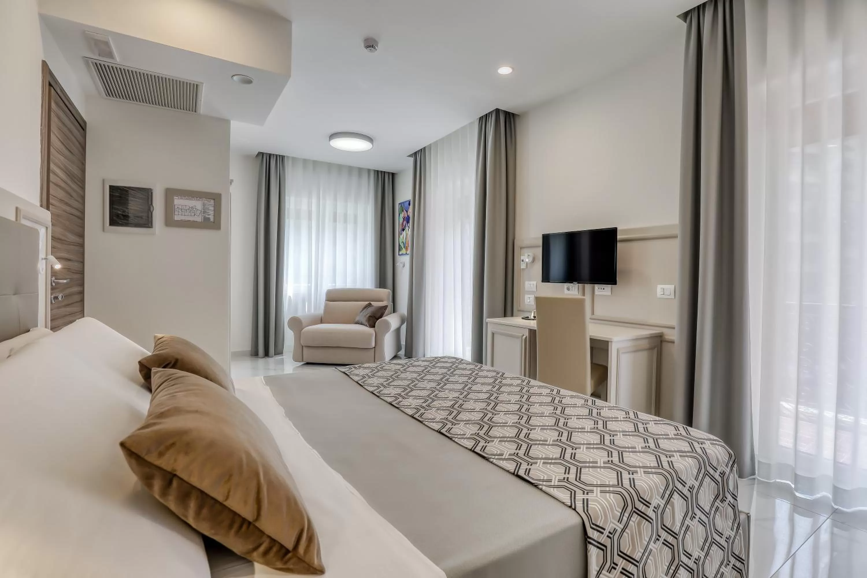 Bed in Vomero High Hotel