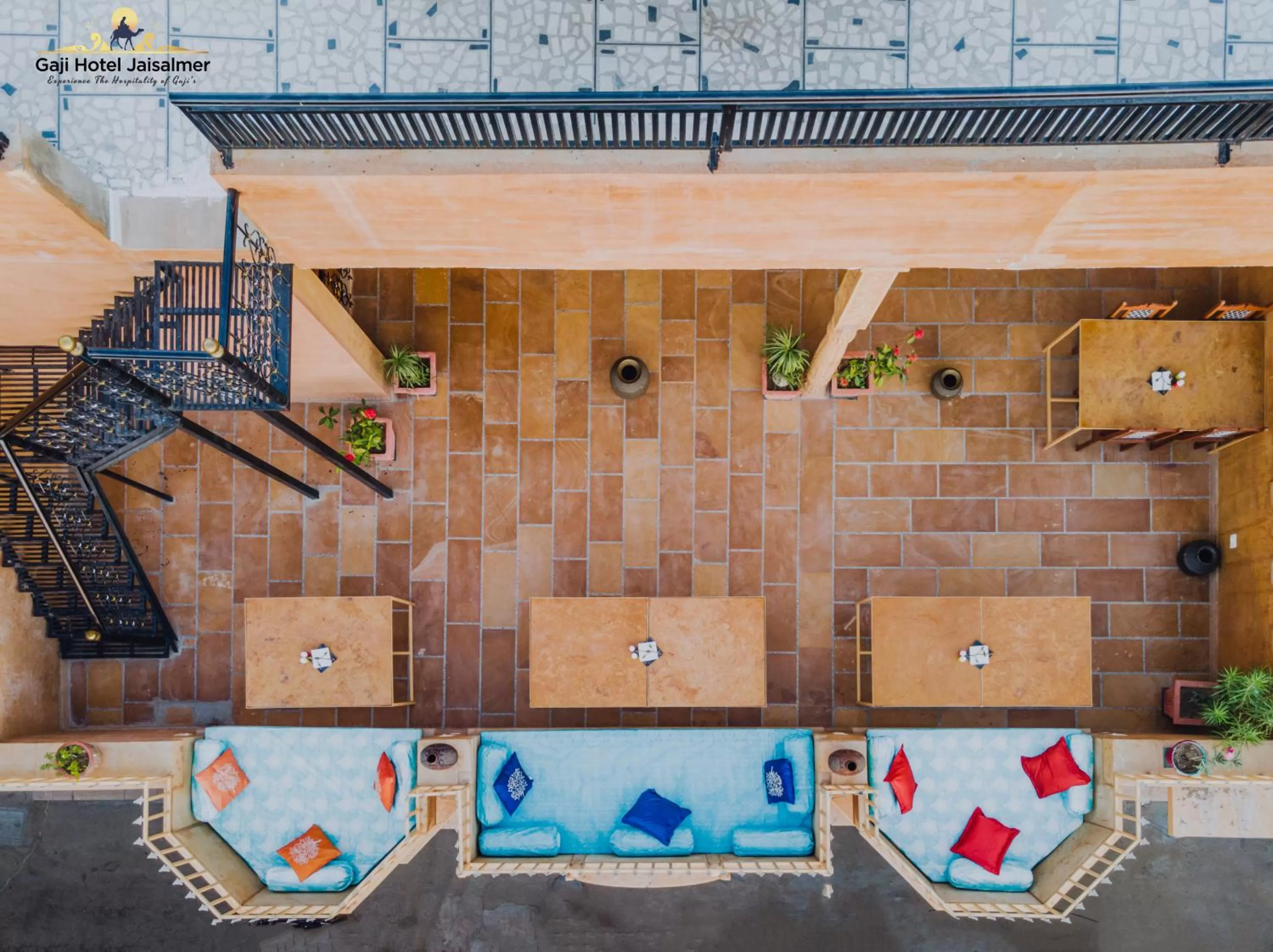 Restaurant/places to eat in Gaji Hotel Jaisalmer