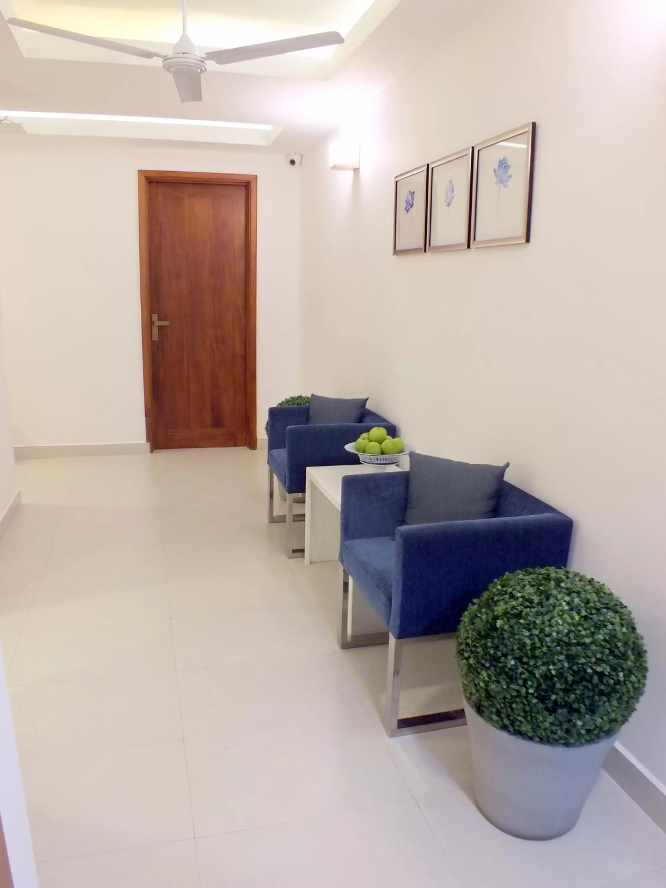 Seating area in The Residence