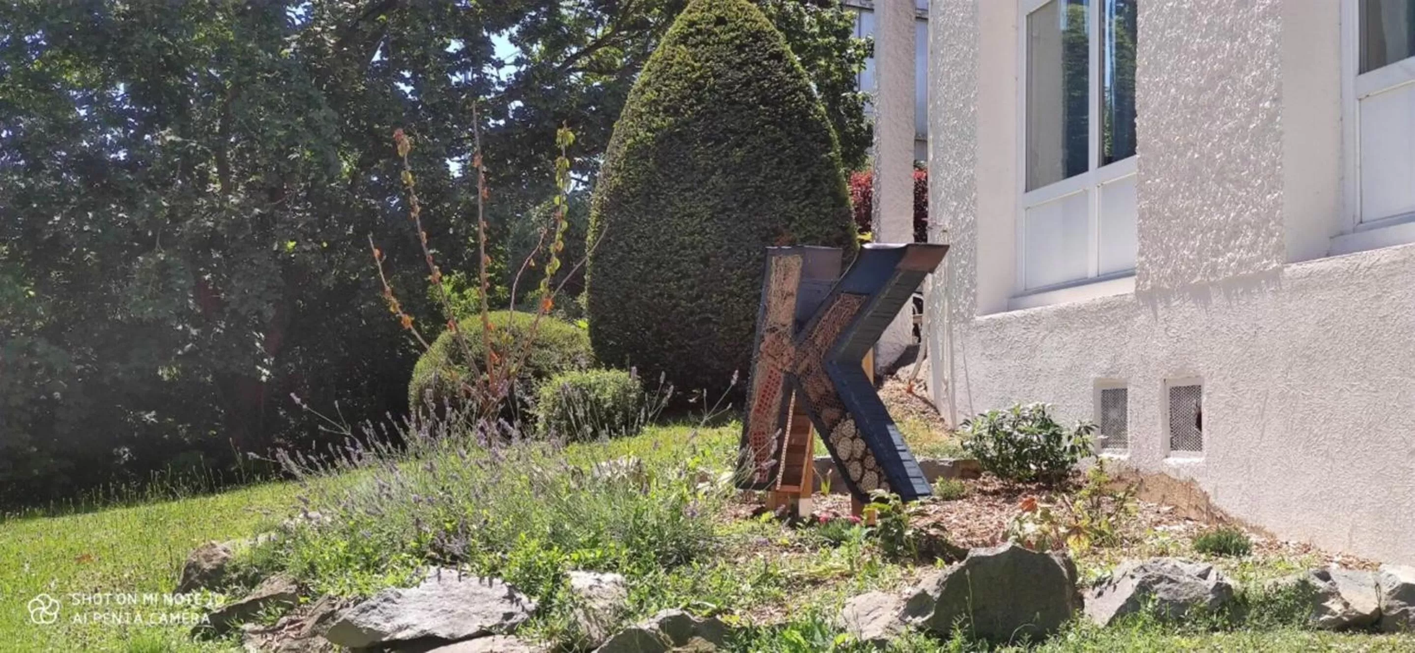 Garden in Kyriad Mulhouse Est - Lutterbach