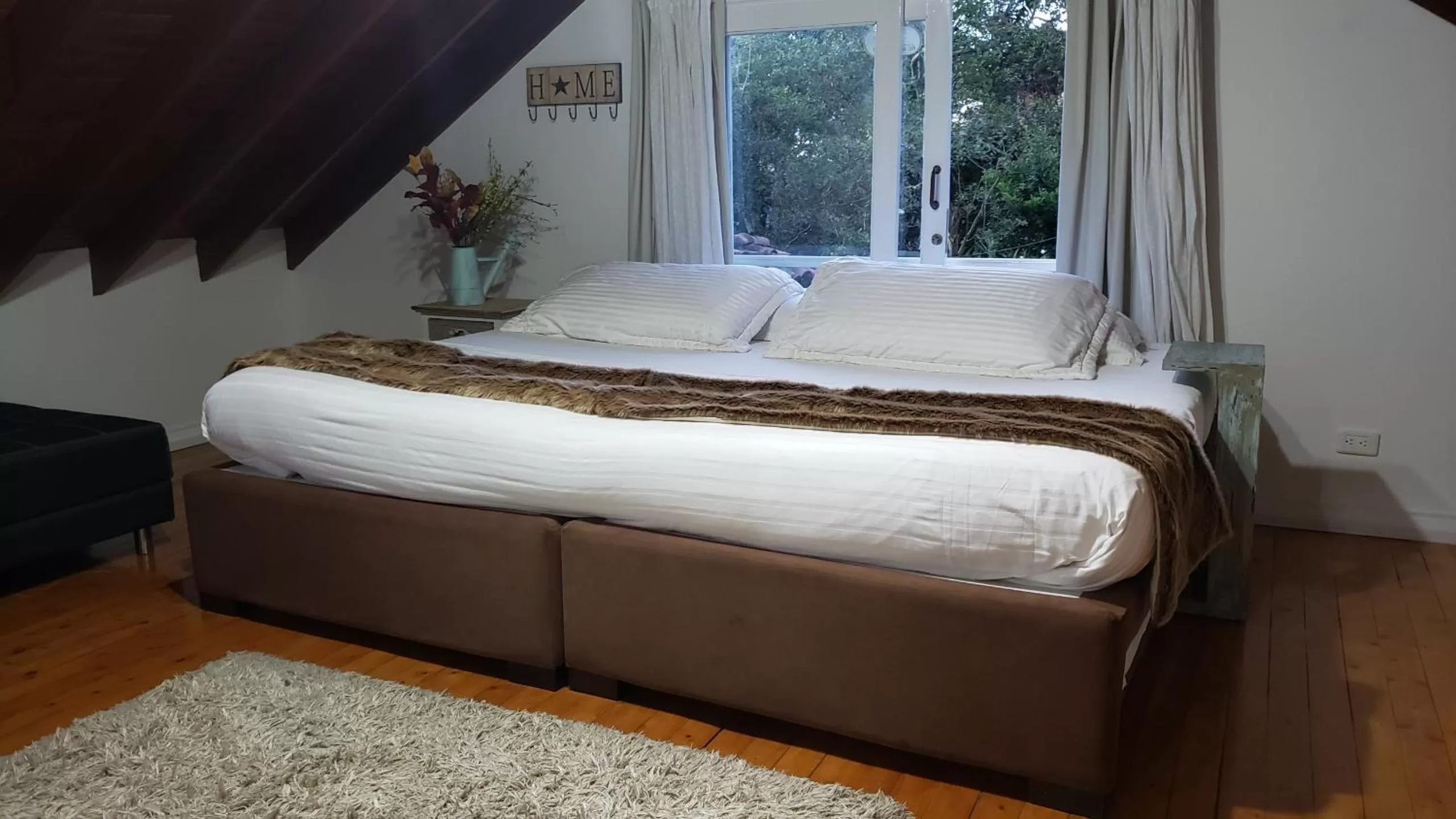 Bed in Hotel Casa Madero