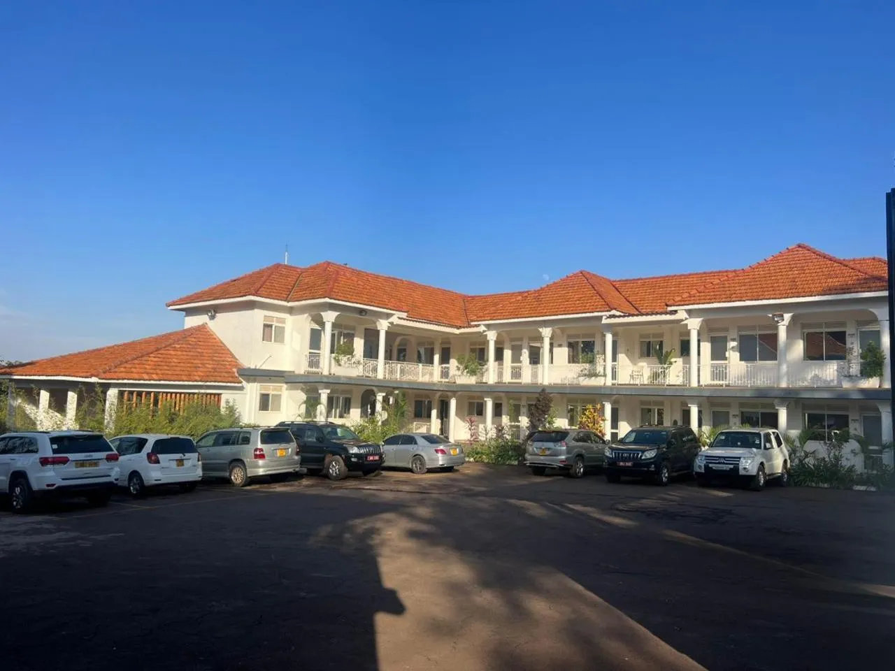 Property building in Infinity Hotel Kampala