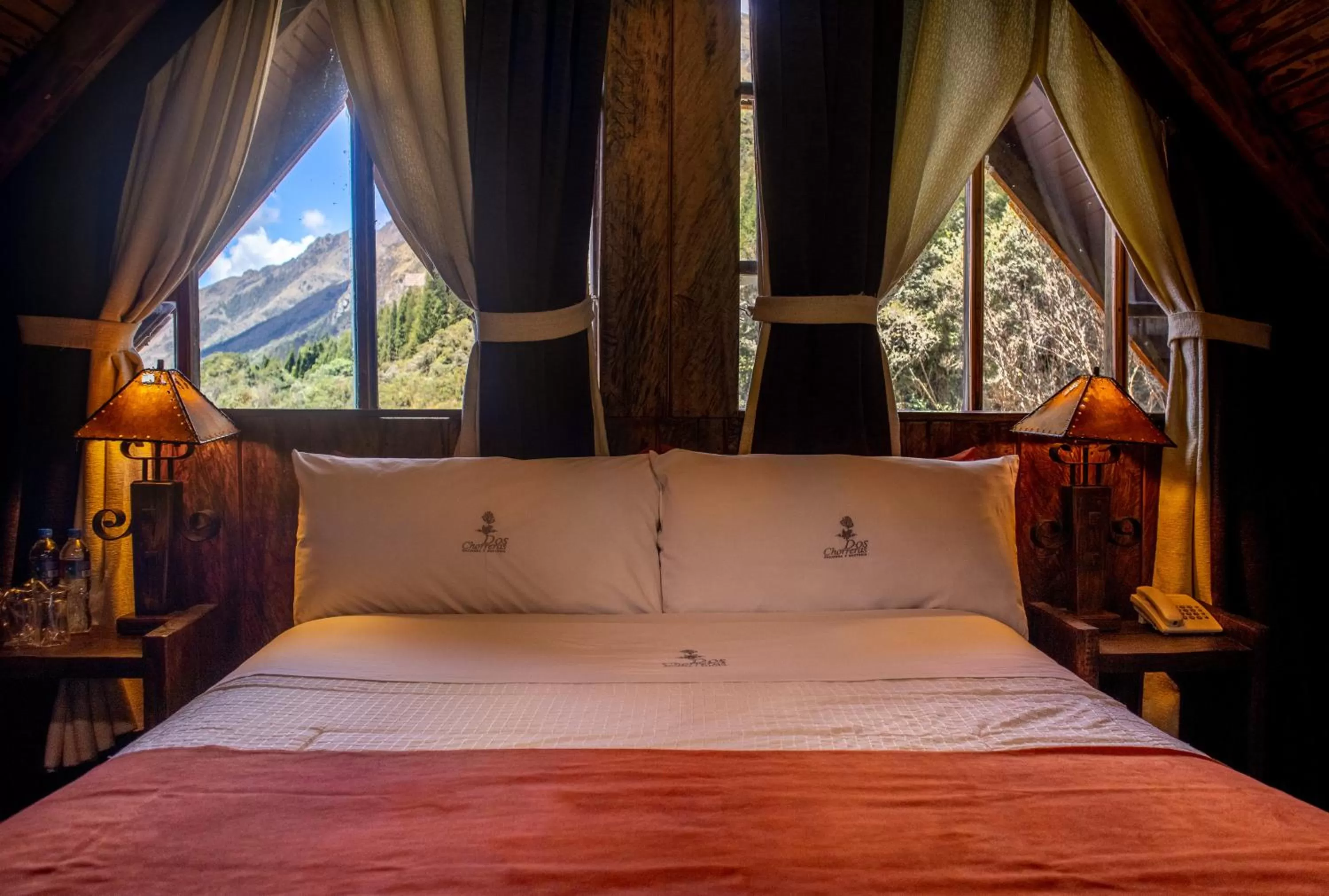 Bed in Hacienda Hostería Dos Chorreras