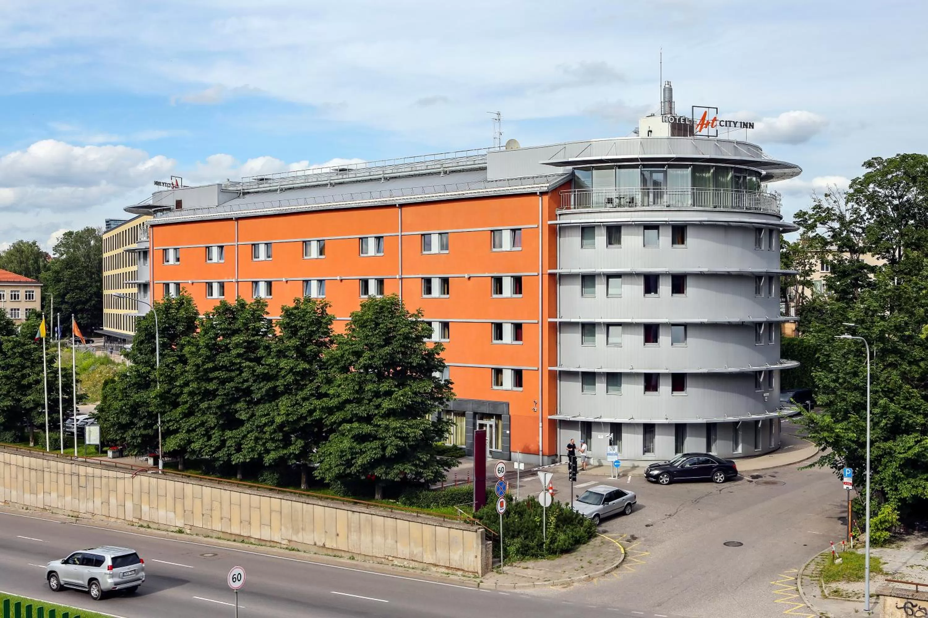 Property building in Art City Inn