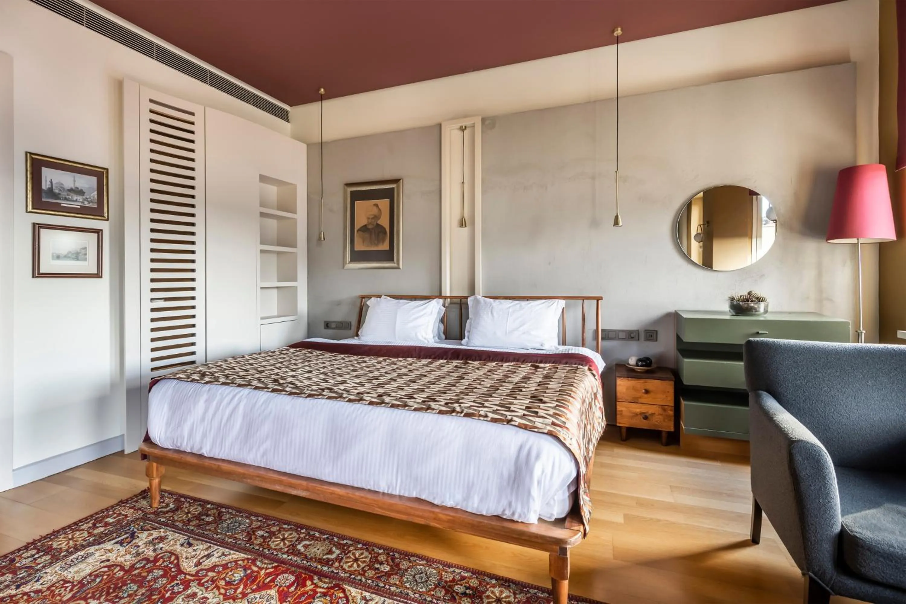 Bed in Ansen Hotel and Suites