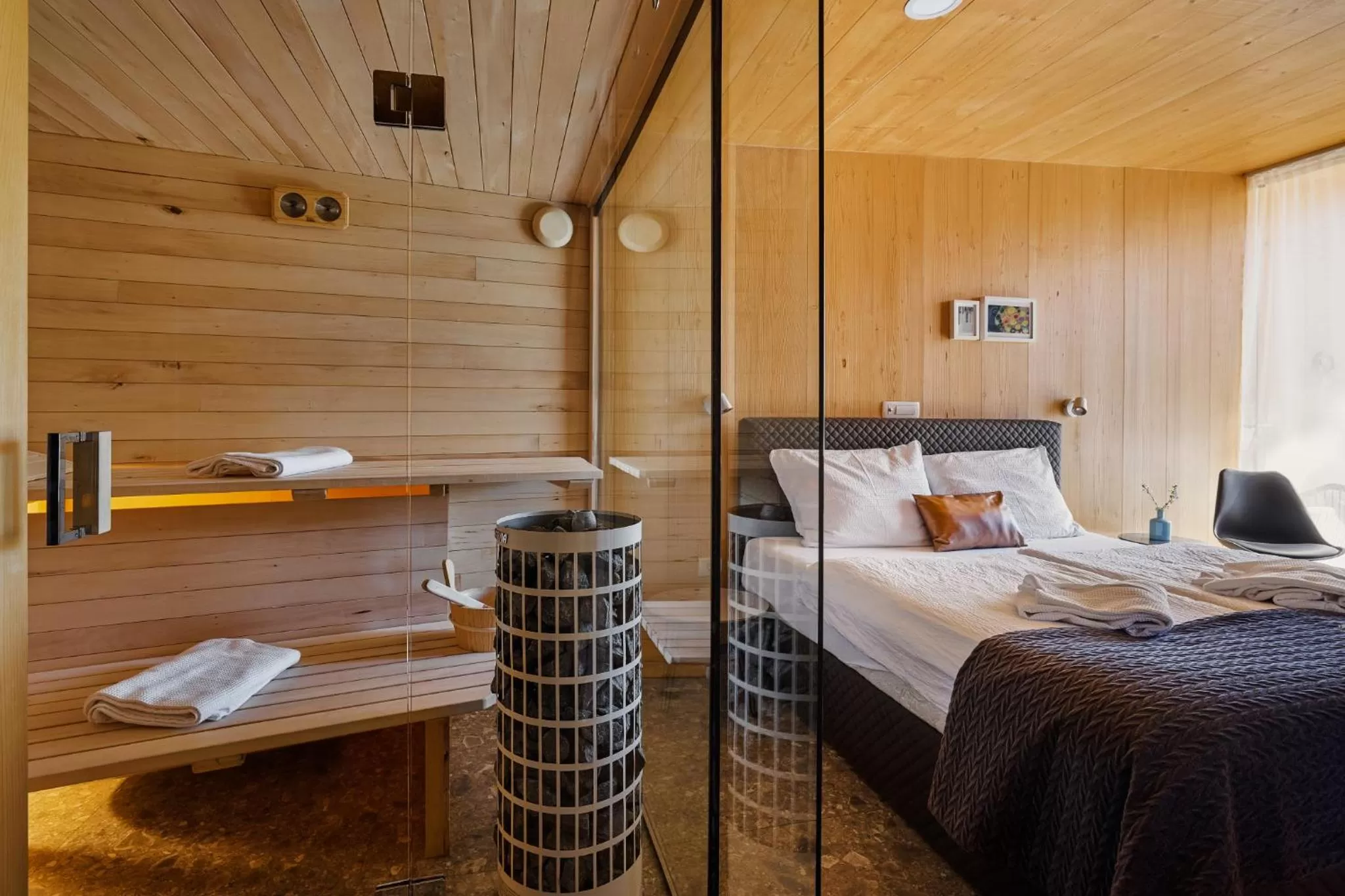 Bed in Theodosius Forest Village - Glamping in Vipava valley