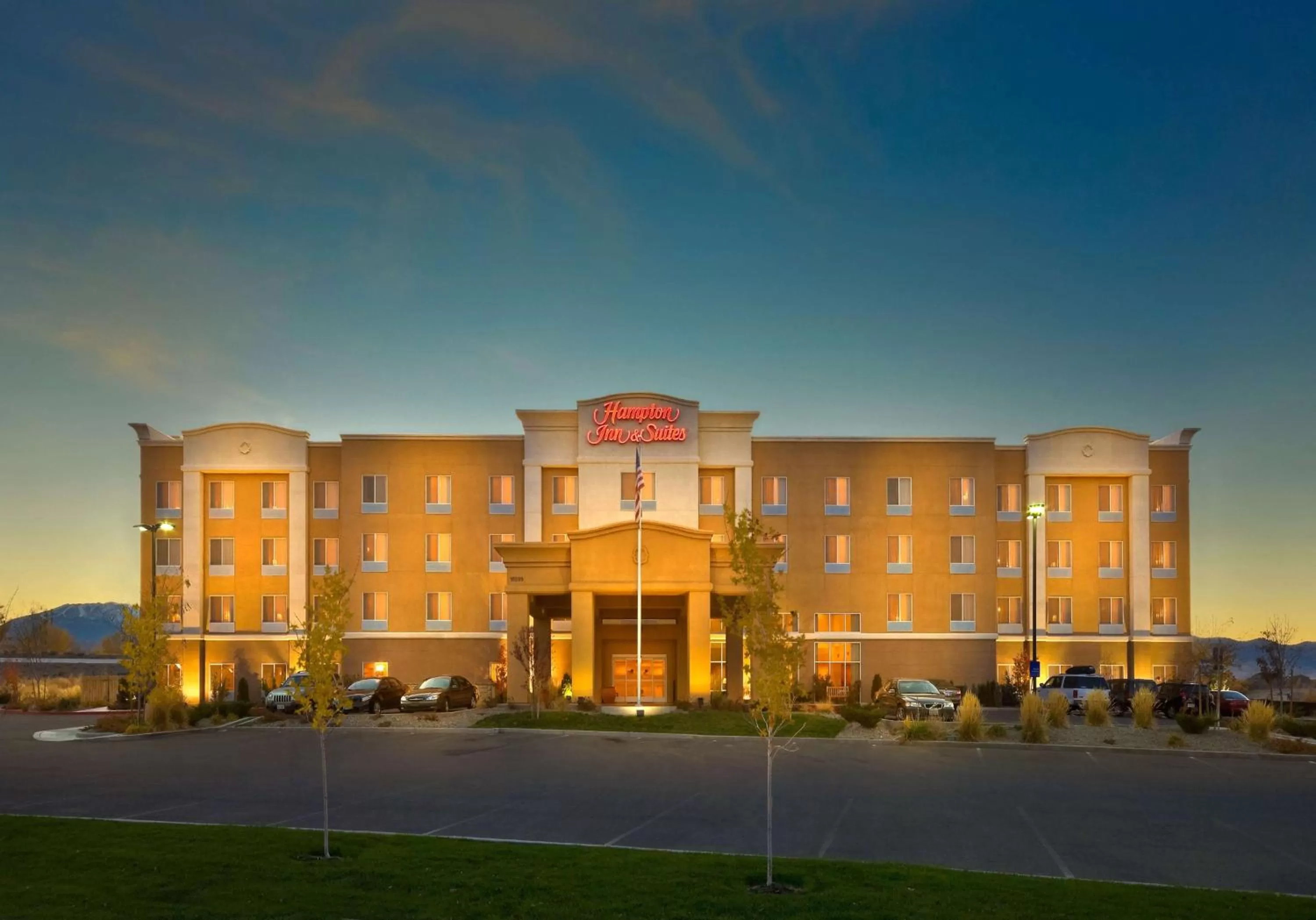 Property building in Hampton Inn & Suites Reno