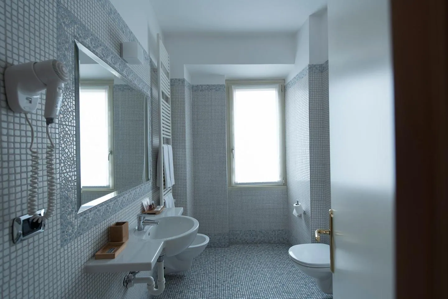 Bathroom in Hotel Villa Colico